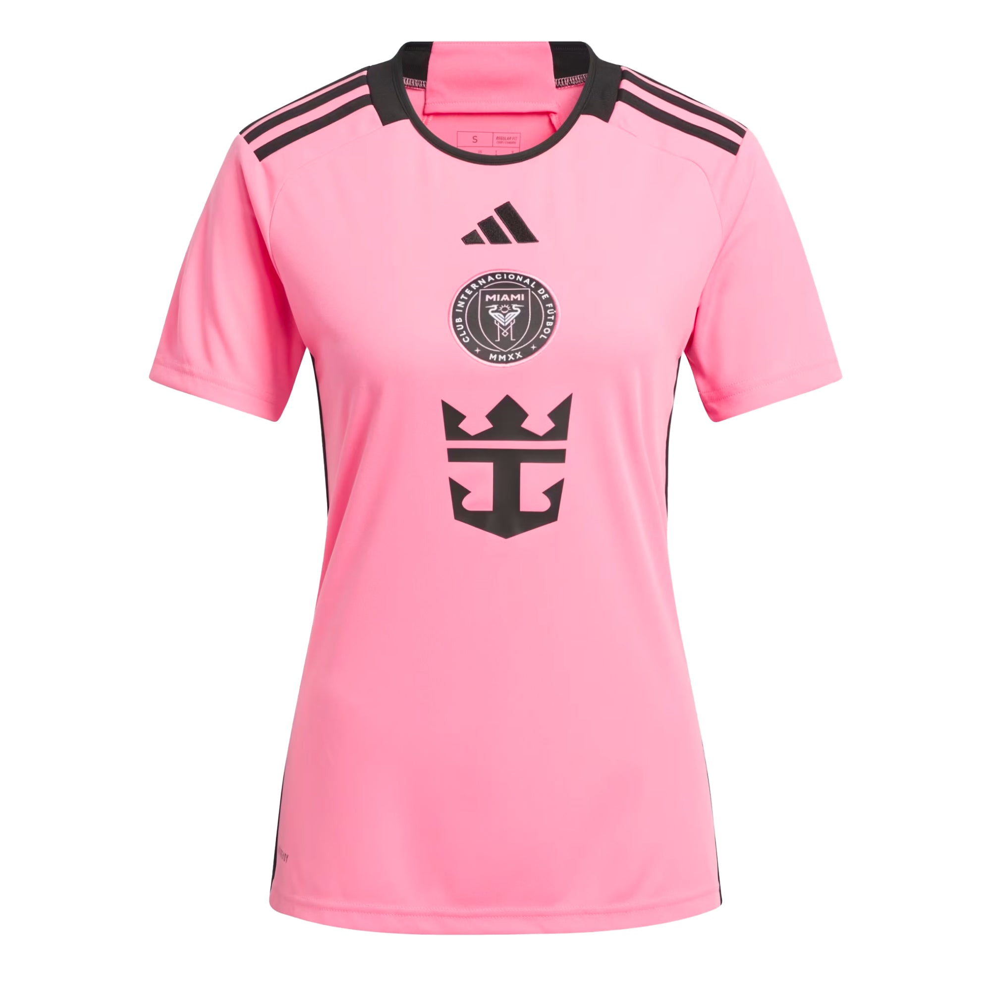 adidas Women's Inter Miami 2024/25 Home Jersey w/ Messi #10 Printing、mySite、noshort