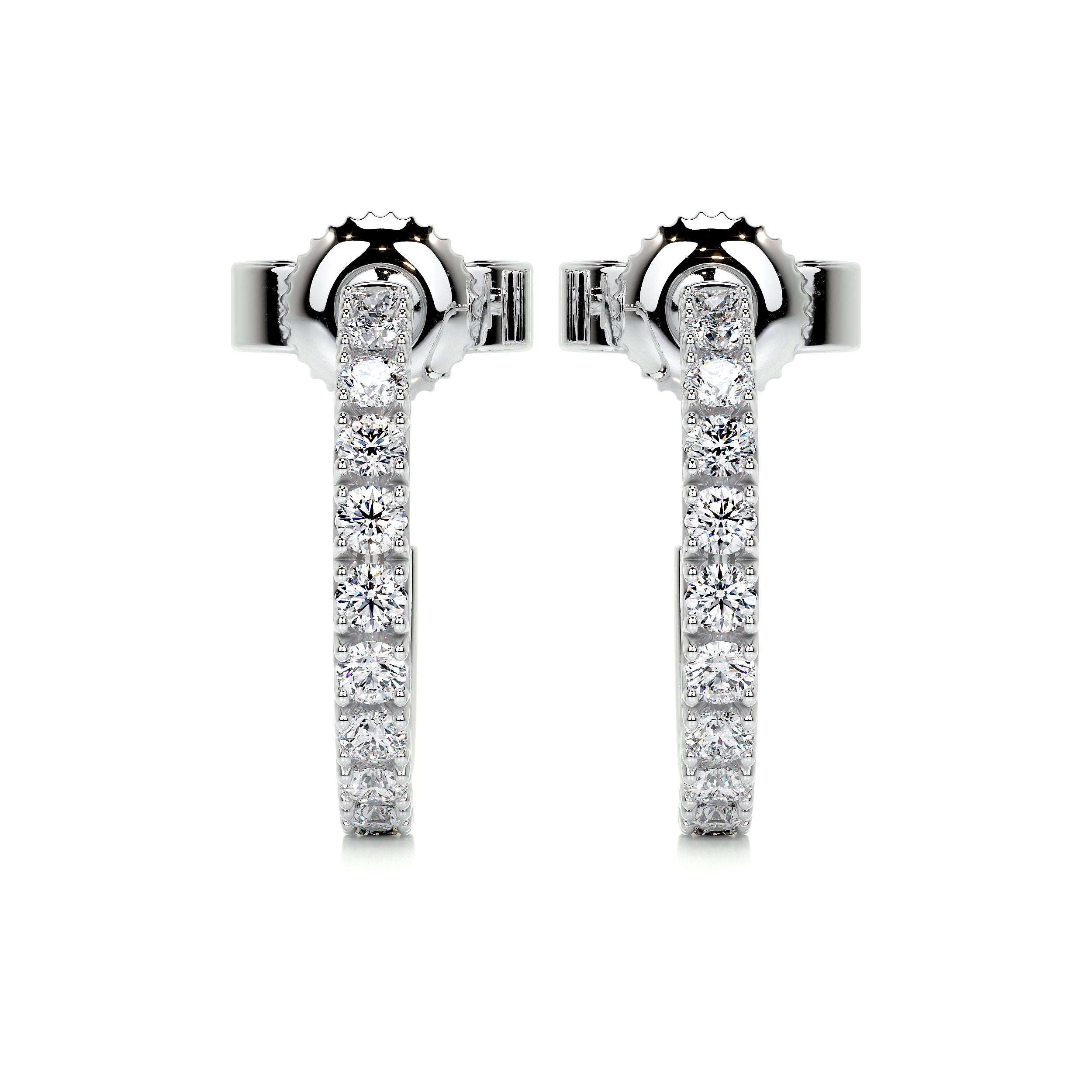 Nicole Diamond Earrings (2.5 Carat) -18K White Gold、mySite、hinf8tx79