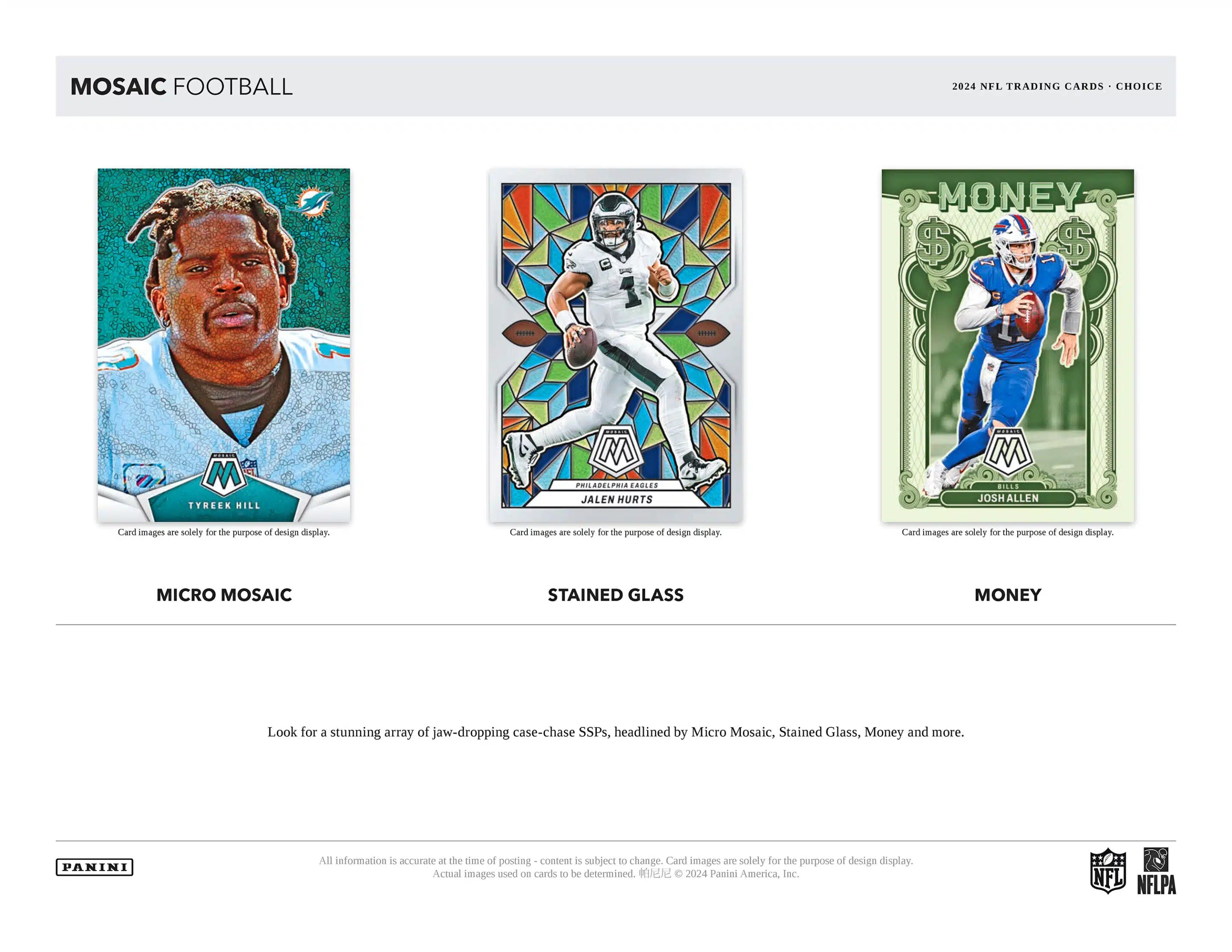 Panini Mosaic NFL Football 2024 - Choice Box、mySite、waistdrama