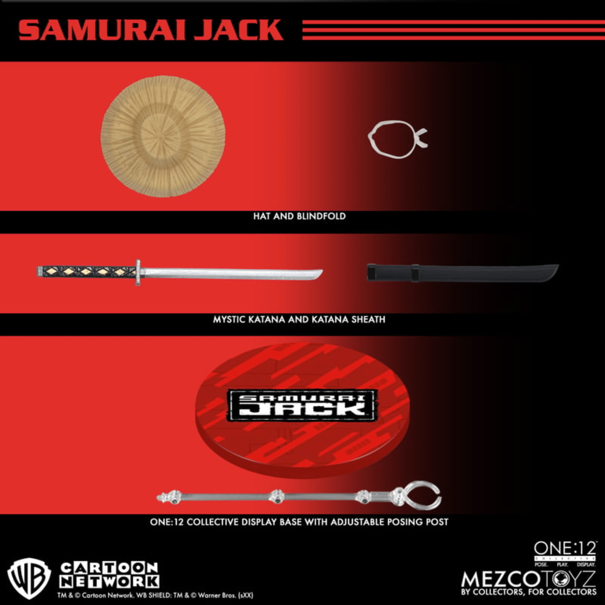 Samurai Jack Mezco One:12 Collective Samurai Jack、mySite、hgirdovlk