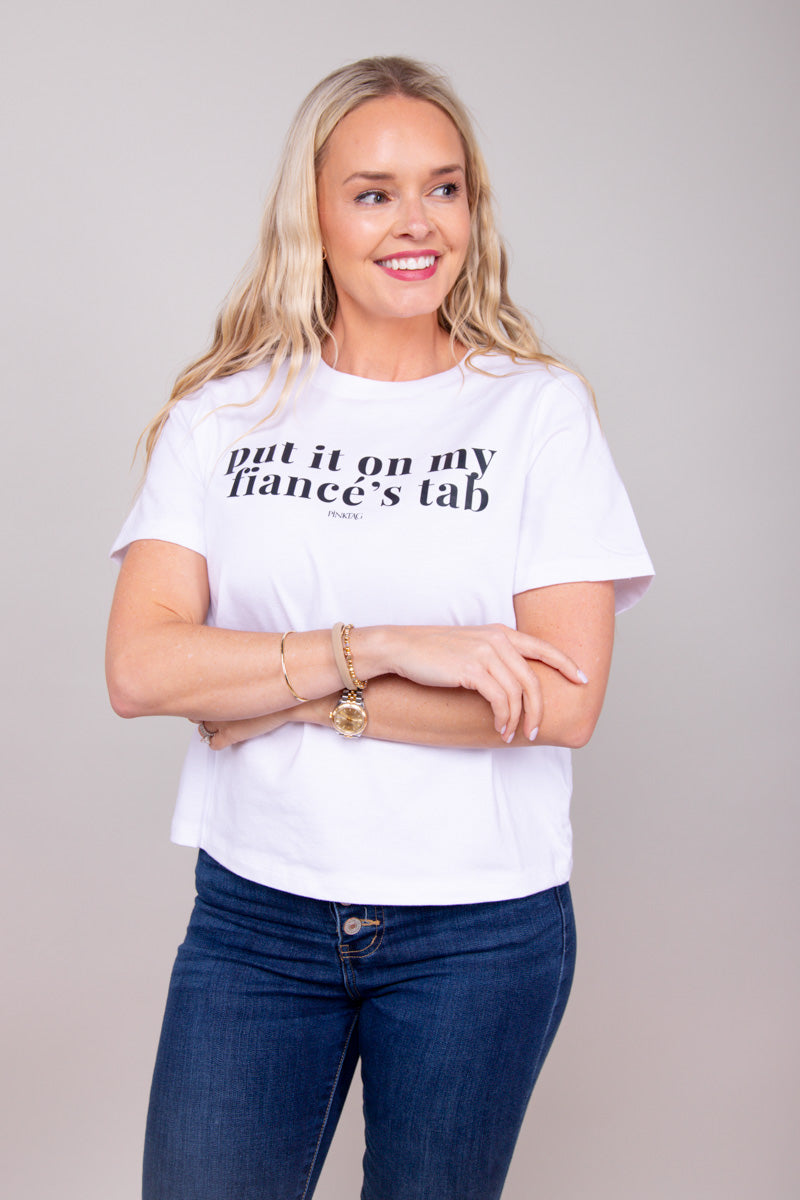 Put It On My Fianc茅's Tab Graphic Tee、mySite、hinf8tx79