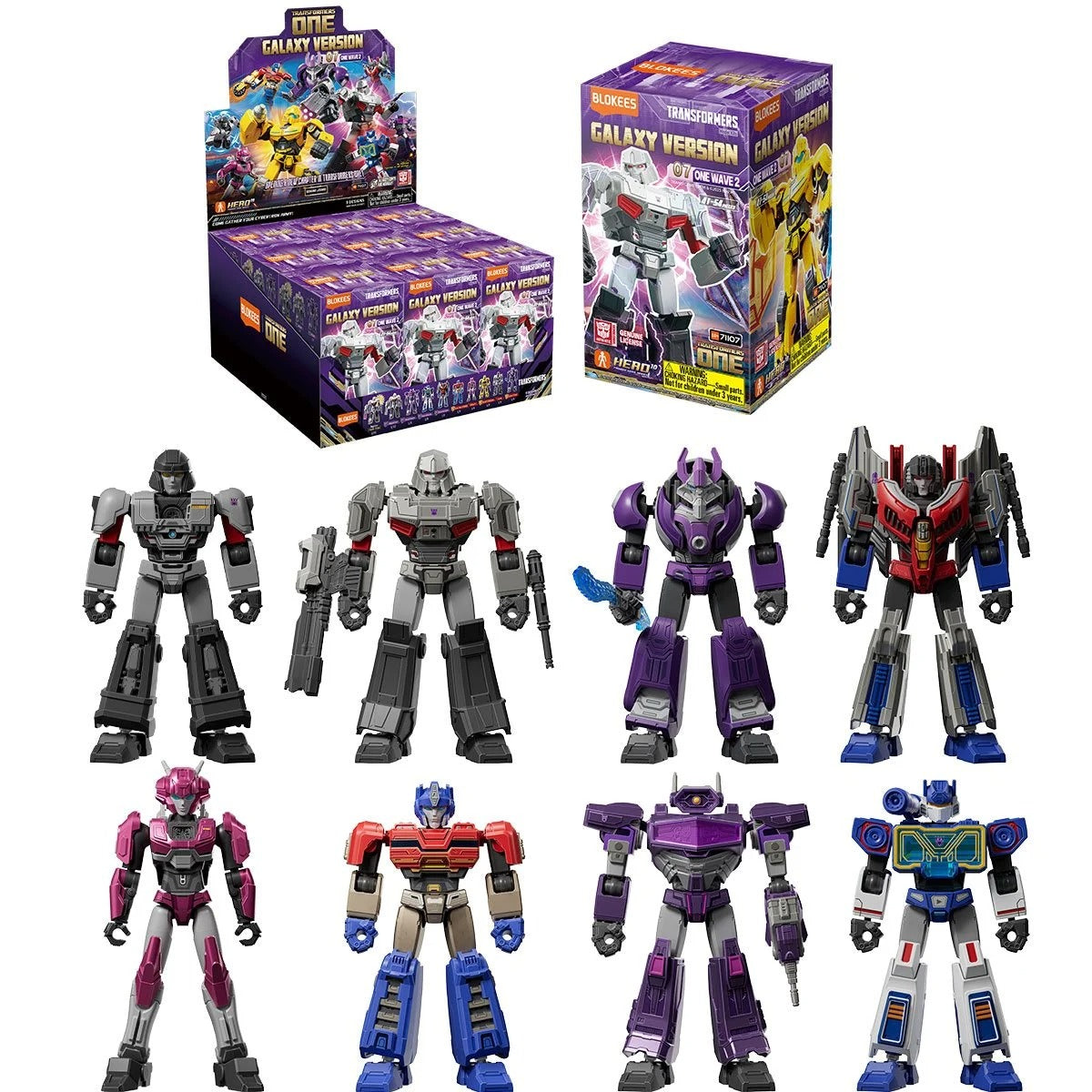 Blokees Transformers Galaxy 07:Transformers 1 Wave 2 (Box of 9 Individually Boxed)、mySite、hgirdovlk