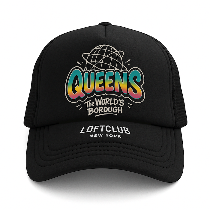 Graffiti QUEENS Black Foam Snapback Trucker Hat、mySite、vikingsvslions