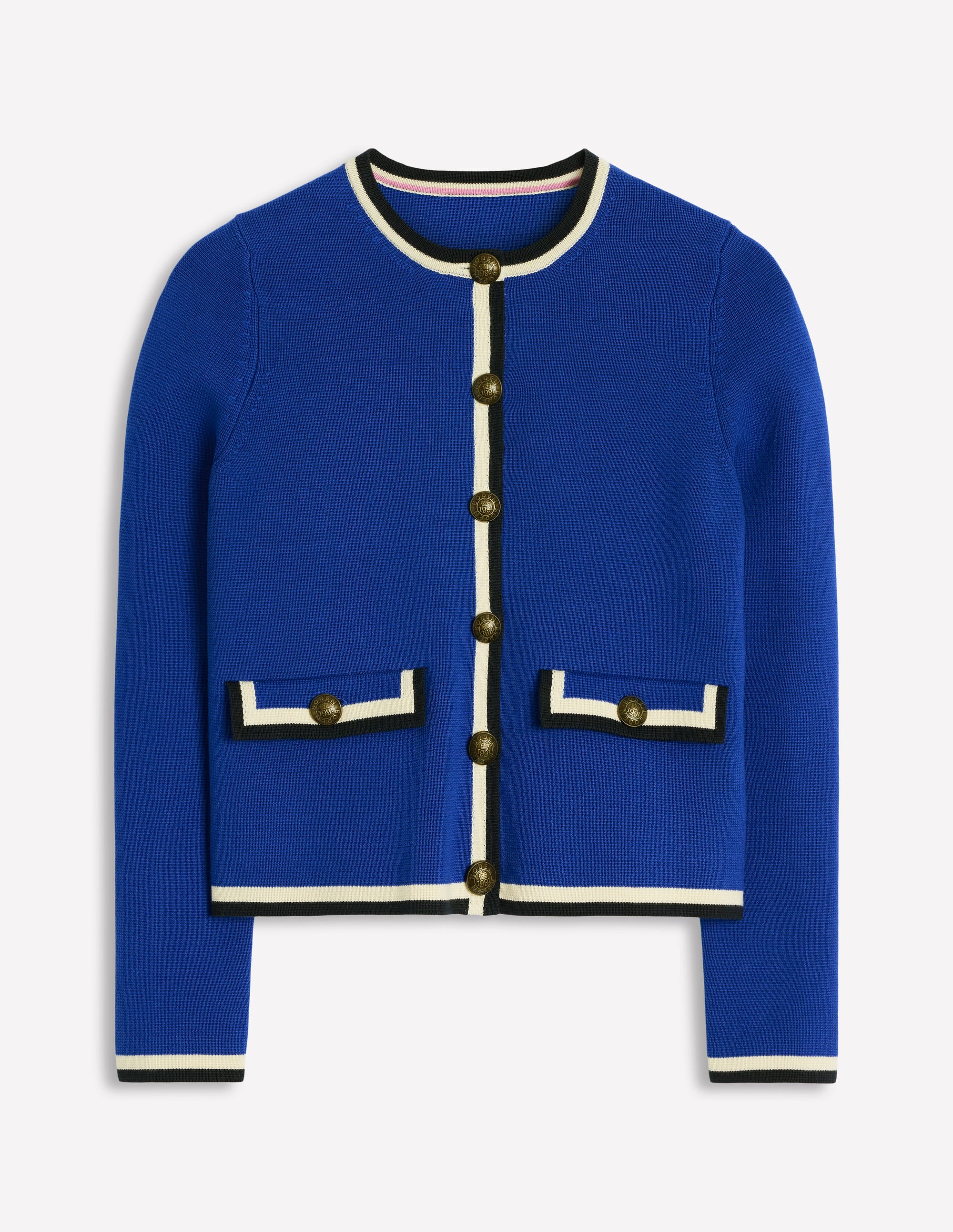  Holly Knitted Jacket-Bright Blue、mySite、ashleygrahame