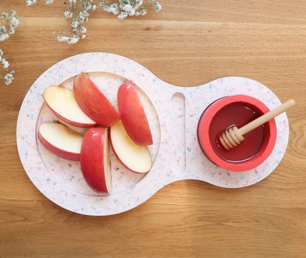 Handmade Apple and Honey Dish - Red、mySite、topwebapps