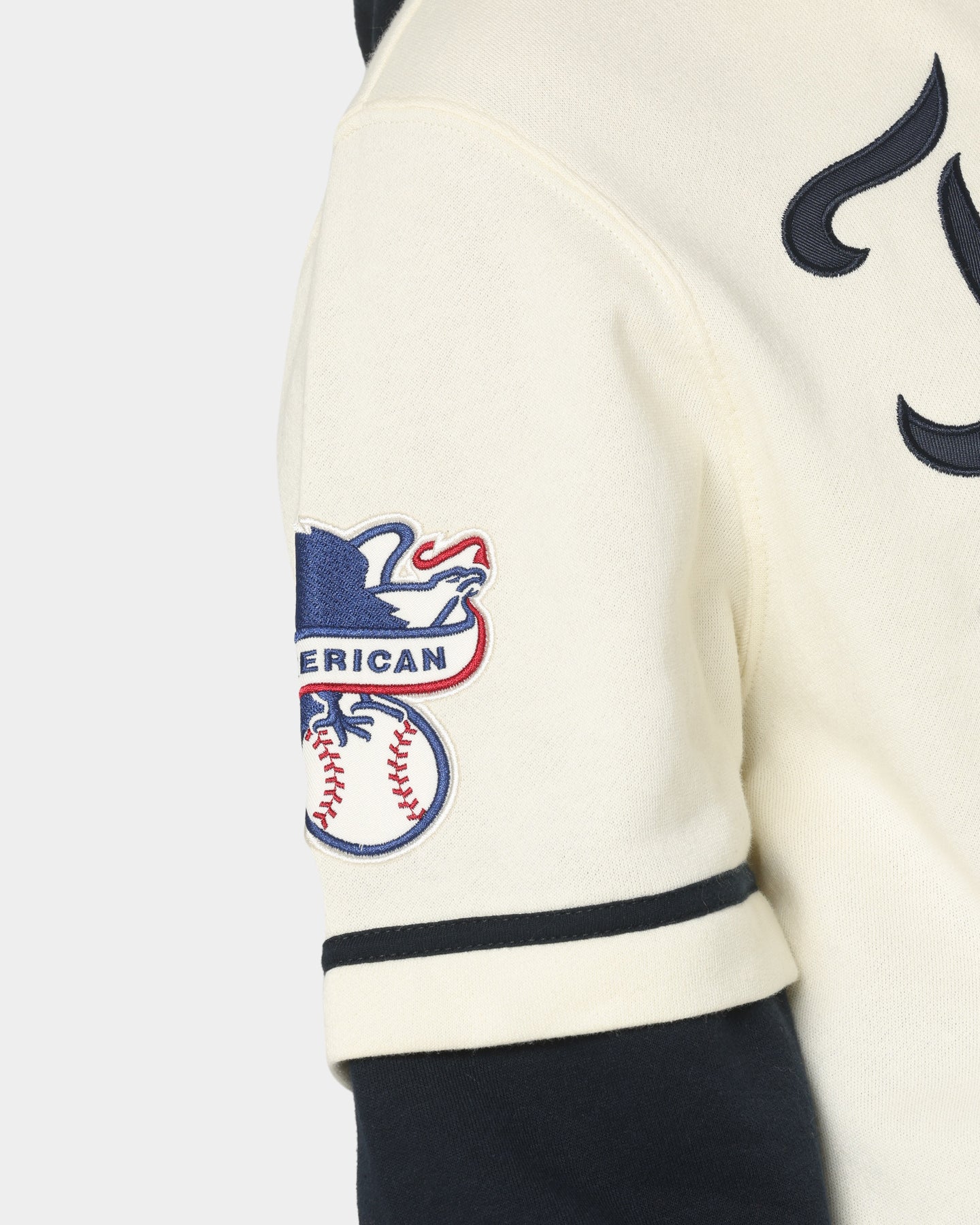47 Brand Detroit Tigers Shortstop Hoodie Cream、mySite、zt4zffjzw