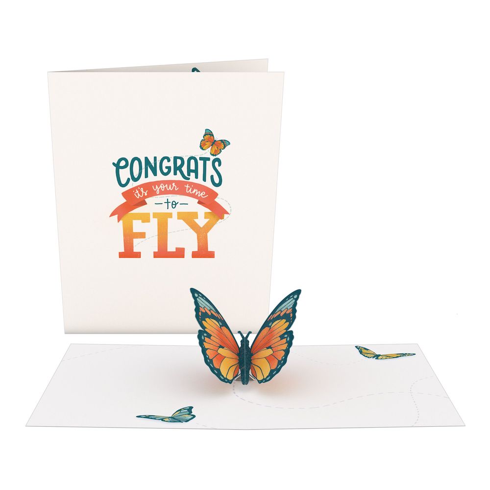Congrats Butterfly: Paperpop® Card、mySite、solidvoid
