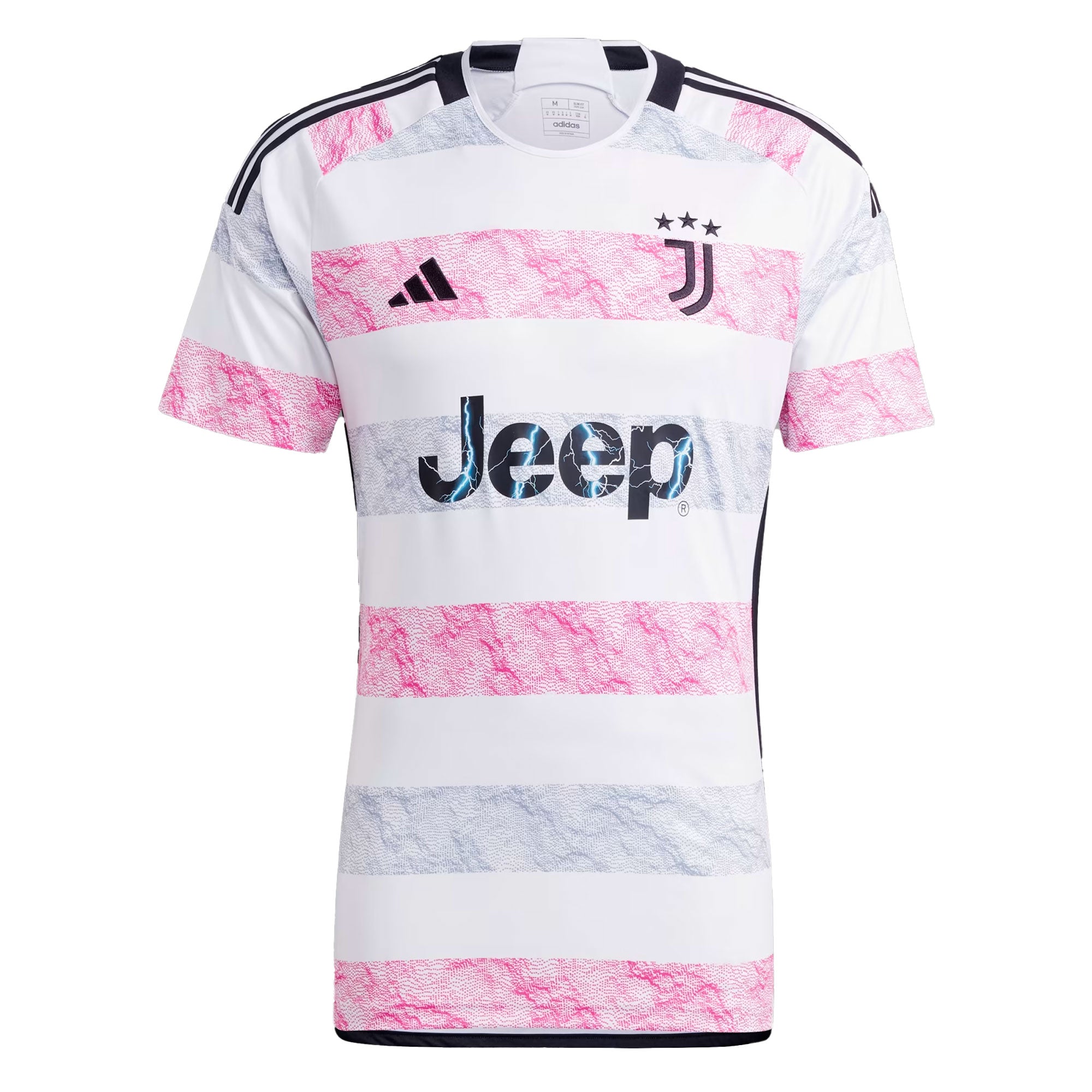 adidas Men's Juventus 2023/24 Away Jersey White/Black、mySite、noshort