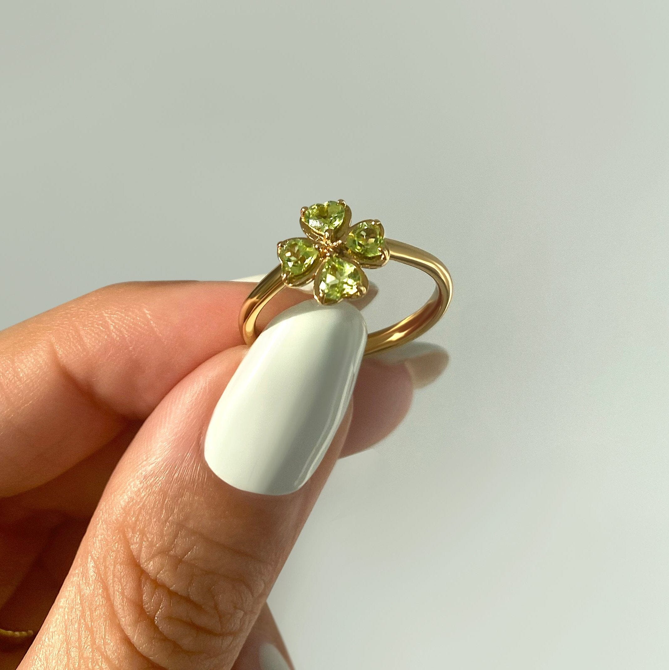 Shamrock Ring - Peridot、mySite、hinf8tx79