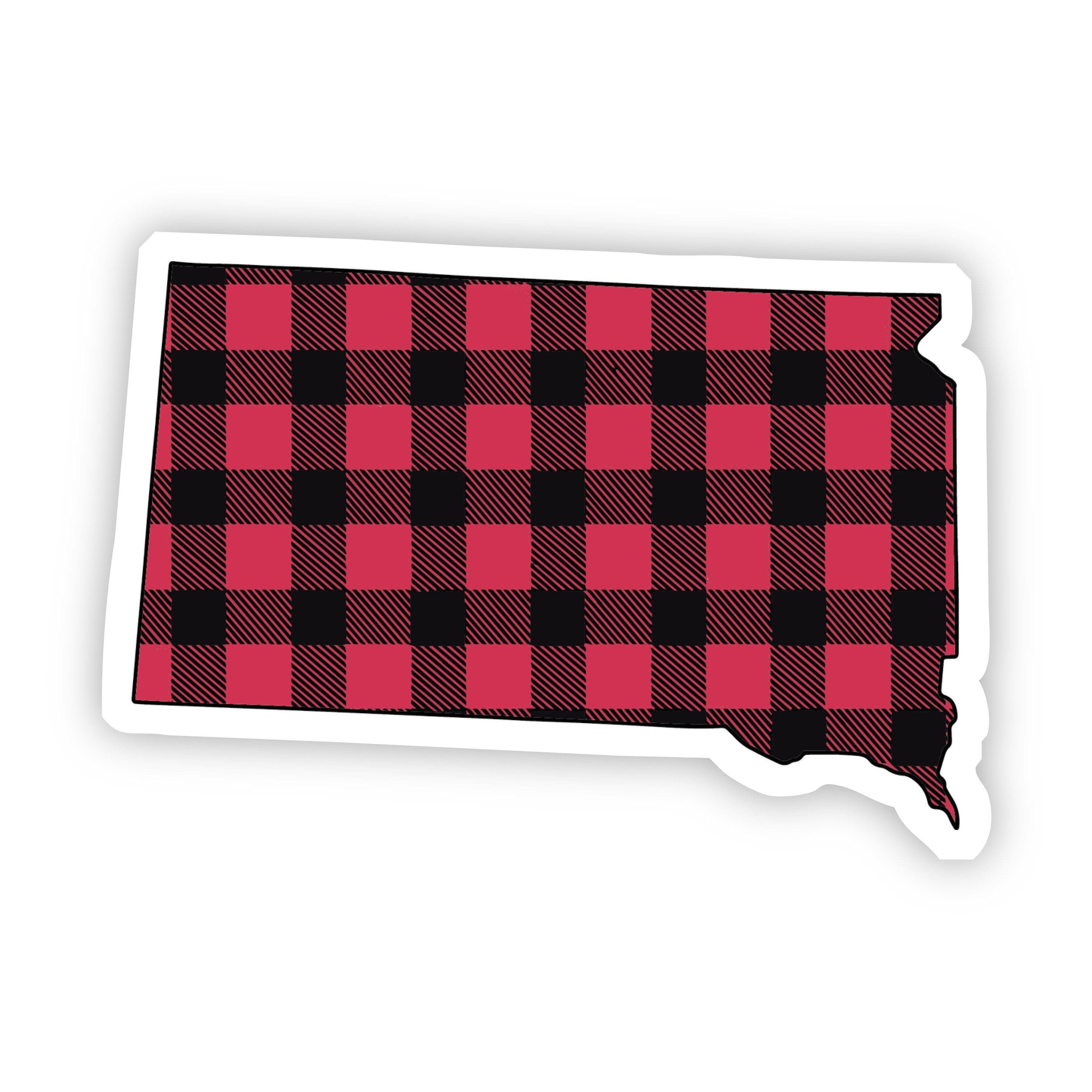  South Dakota Flannel Sticker、mySite、elrpsem3k
