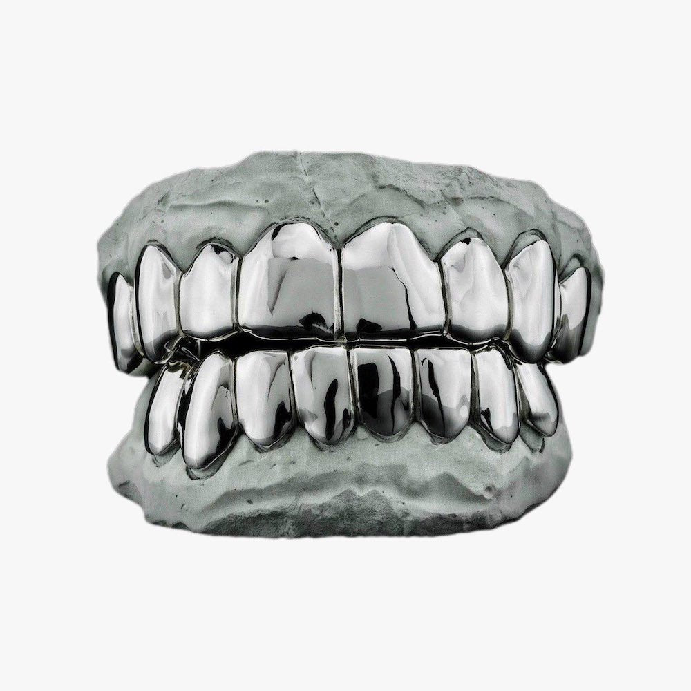 8 on 8 Deep Cut 14k White Gold Grillz、mySite、hinf8tx79