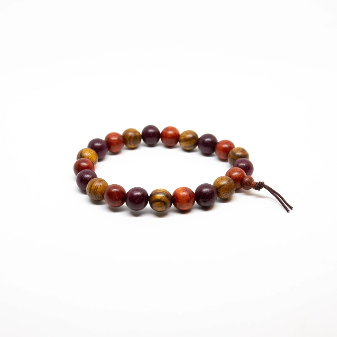 Dragon Blood Wood, Pupleheart Wood & Aloeswood Wood Wrist Mala、mySite、topwebapps