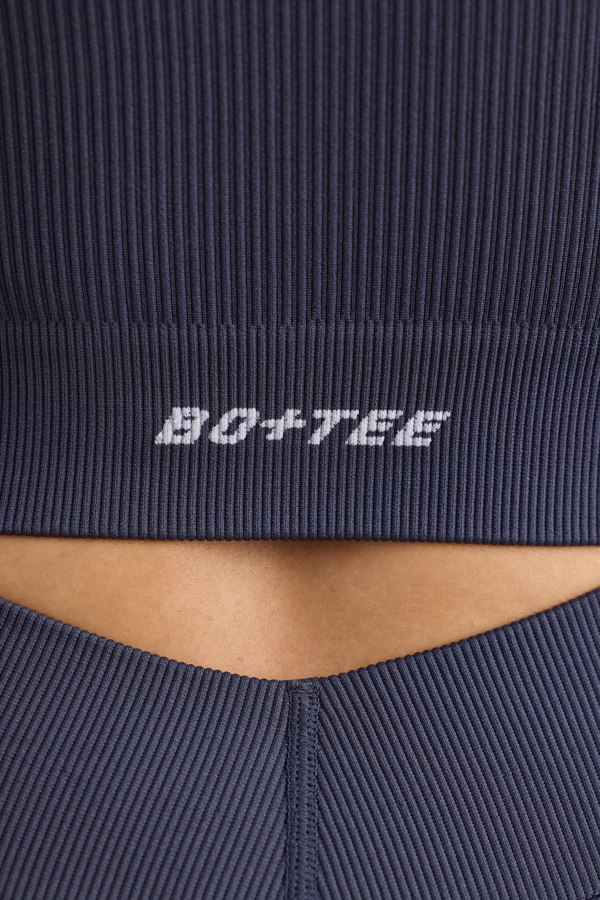 FlexiRib Cropped Jacket in Slate、mySite、solidvoid