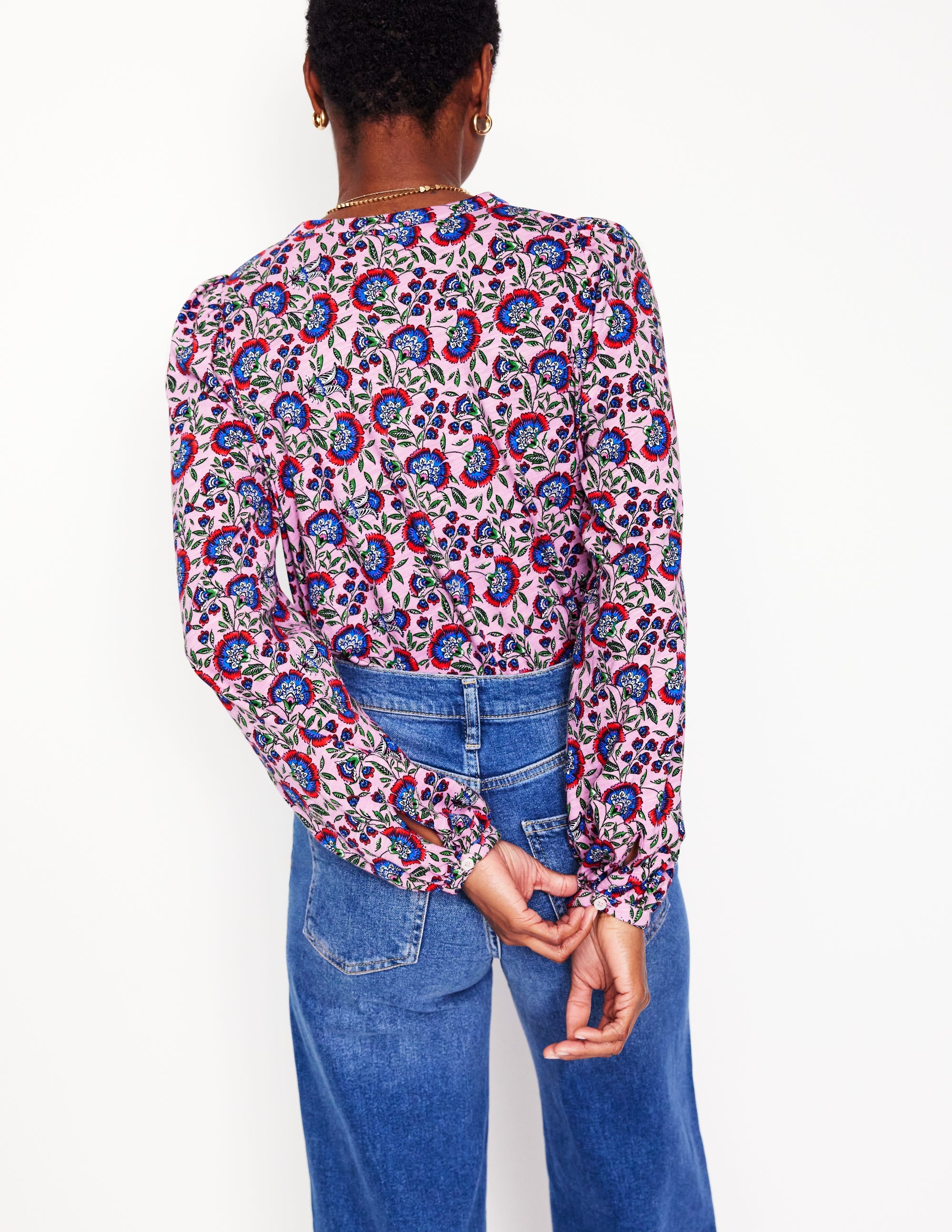  Marina Jersey Shirt-Soft Lavender, Decorative Vine、mySite、ashleygrahame