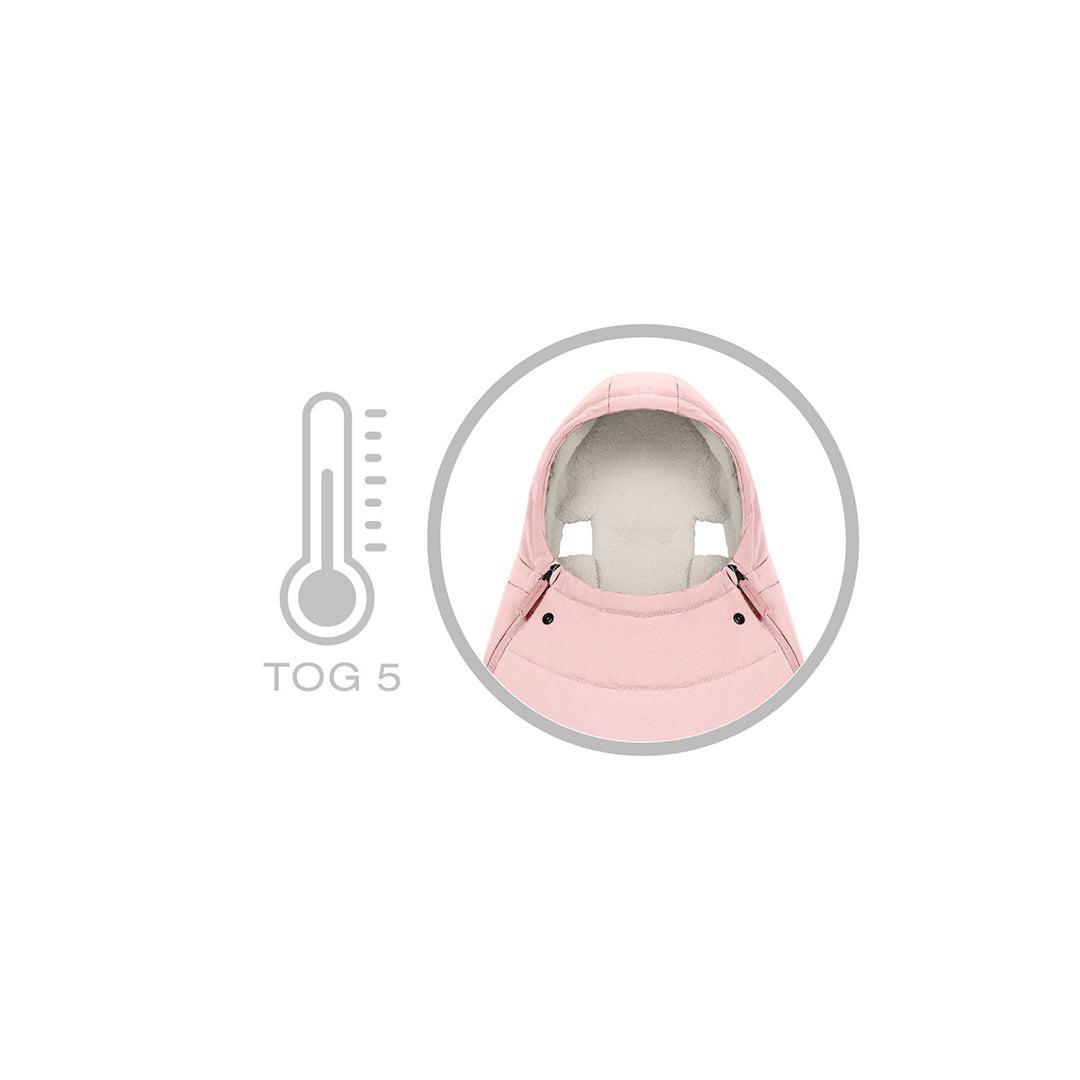  CYBEX Platinum Footmuff - Peach Pink、mySite、merchandisen