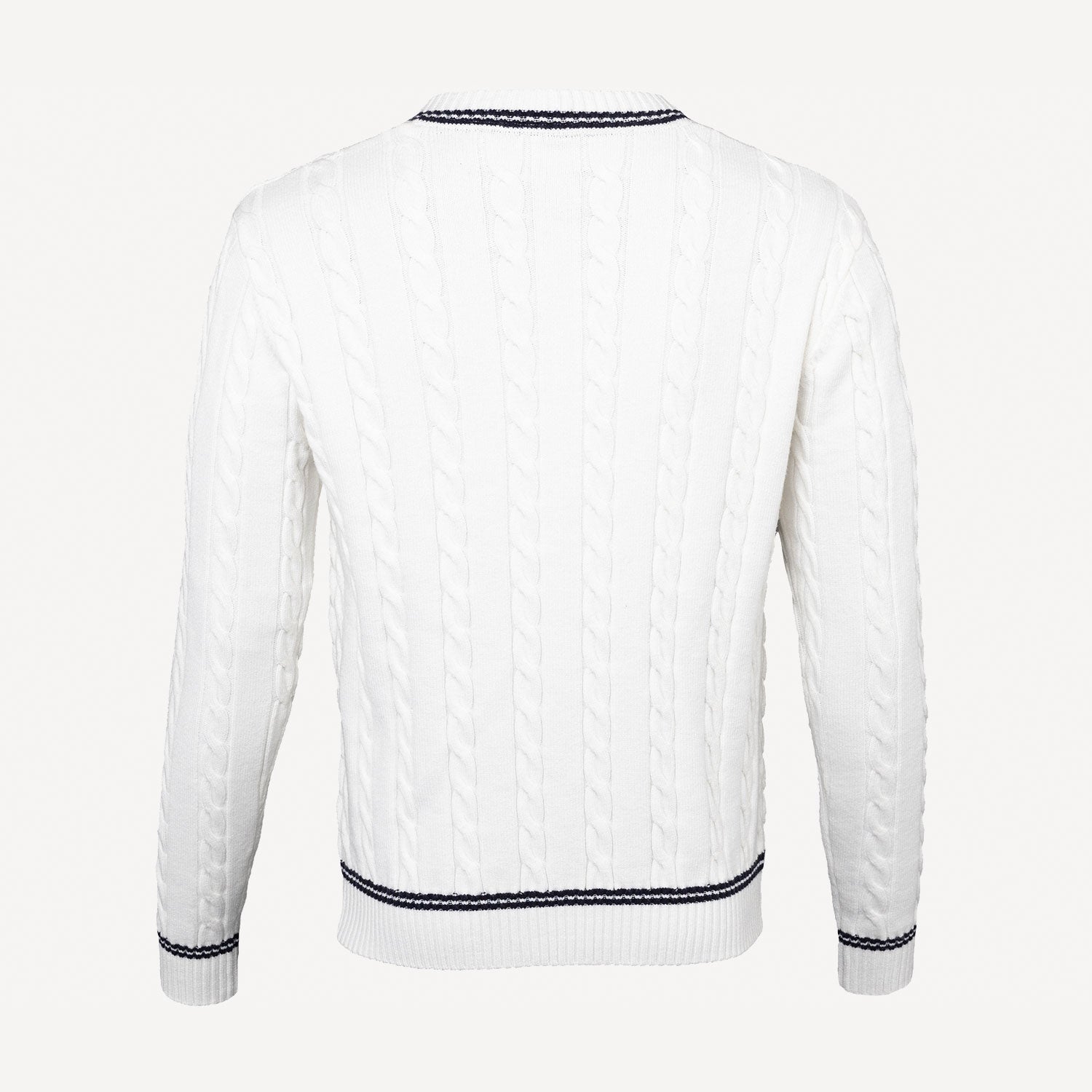 The Indian Maharadja Cable Knit Tennis Sweater (Unisex)