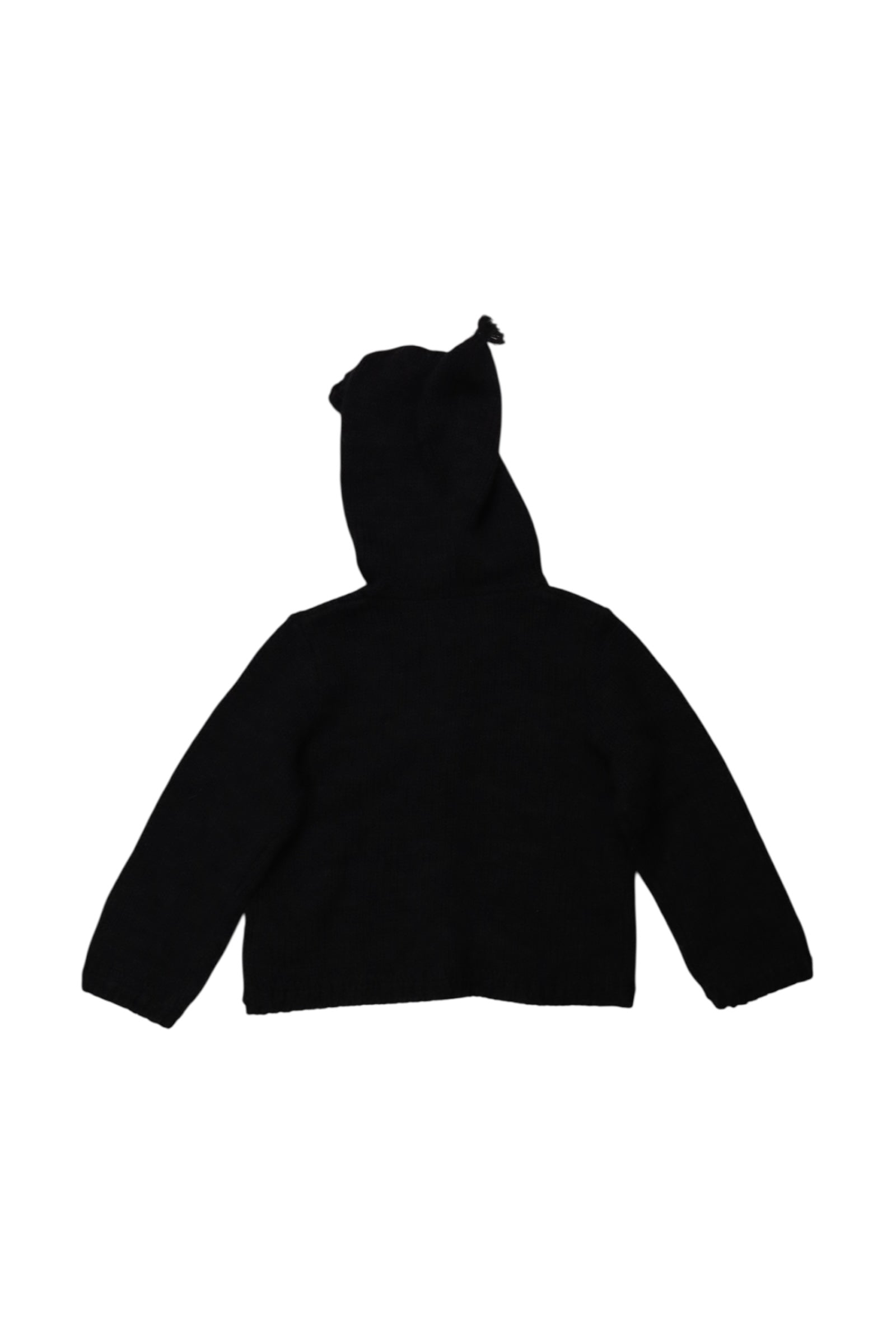 Bonpoint Wool Buttoned Hoodie - Size 2T、mySite、g9winljtr