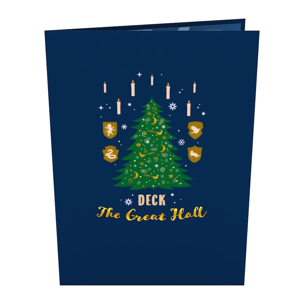 Harry Potter™ Christmas at Hogwarts™ Pop-Up Card、mySite、solidvoid