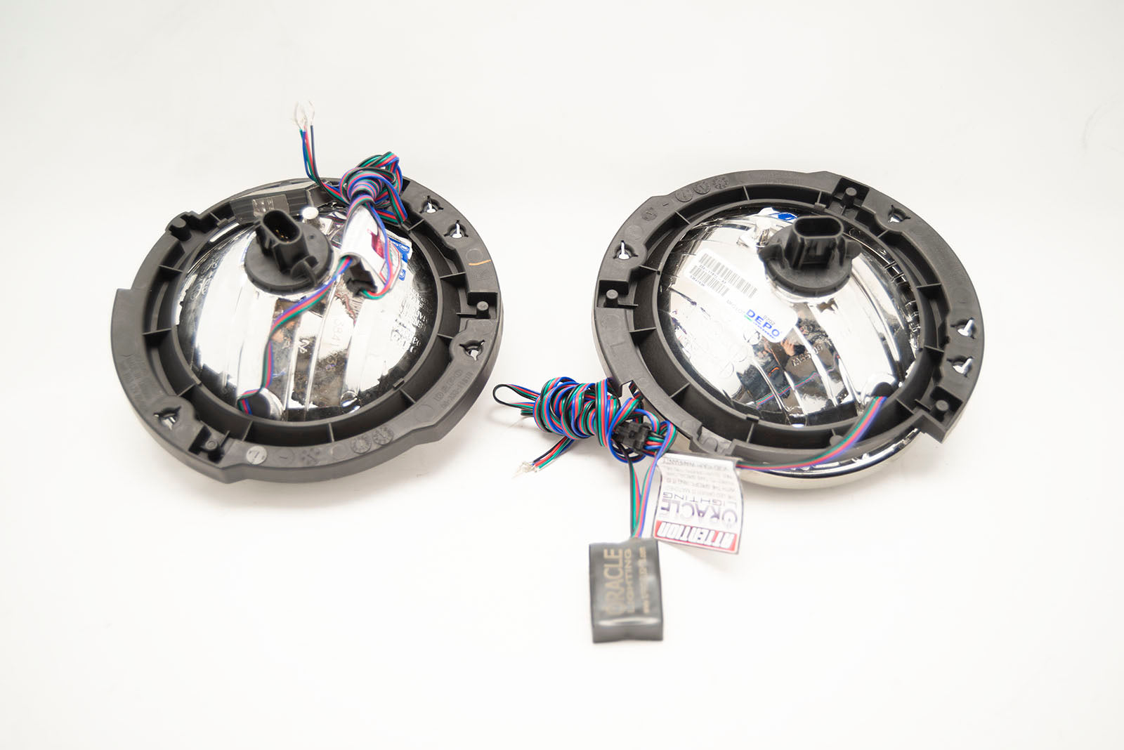 2007-16 Jeep Wrangler Headlights - ORACLE ColorSHIFT RGB Halo Kit + 1.0 Remote、mySite、nflplayoffbracketp