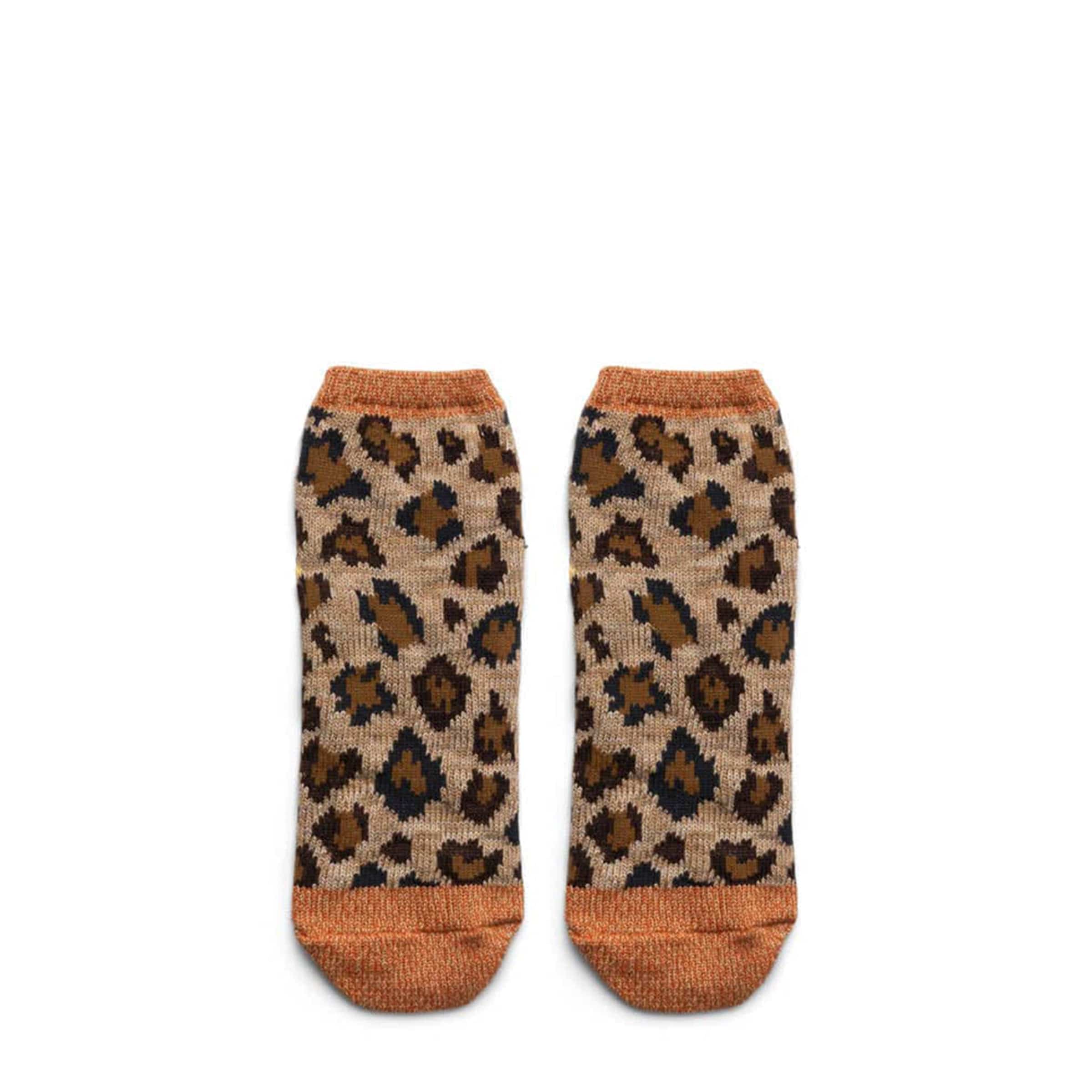 84 YARNS RAINBOW HAPPY HEEL LEOPARD ANKLE SOCKS、mySite、zt4zffjzw