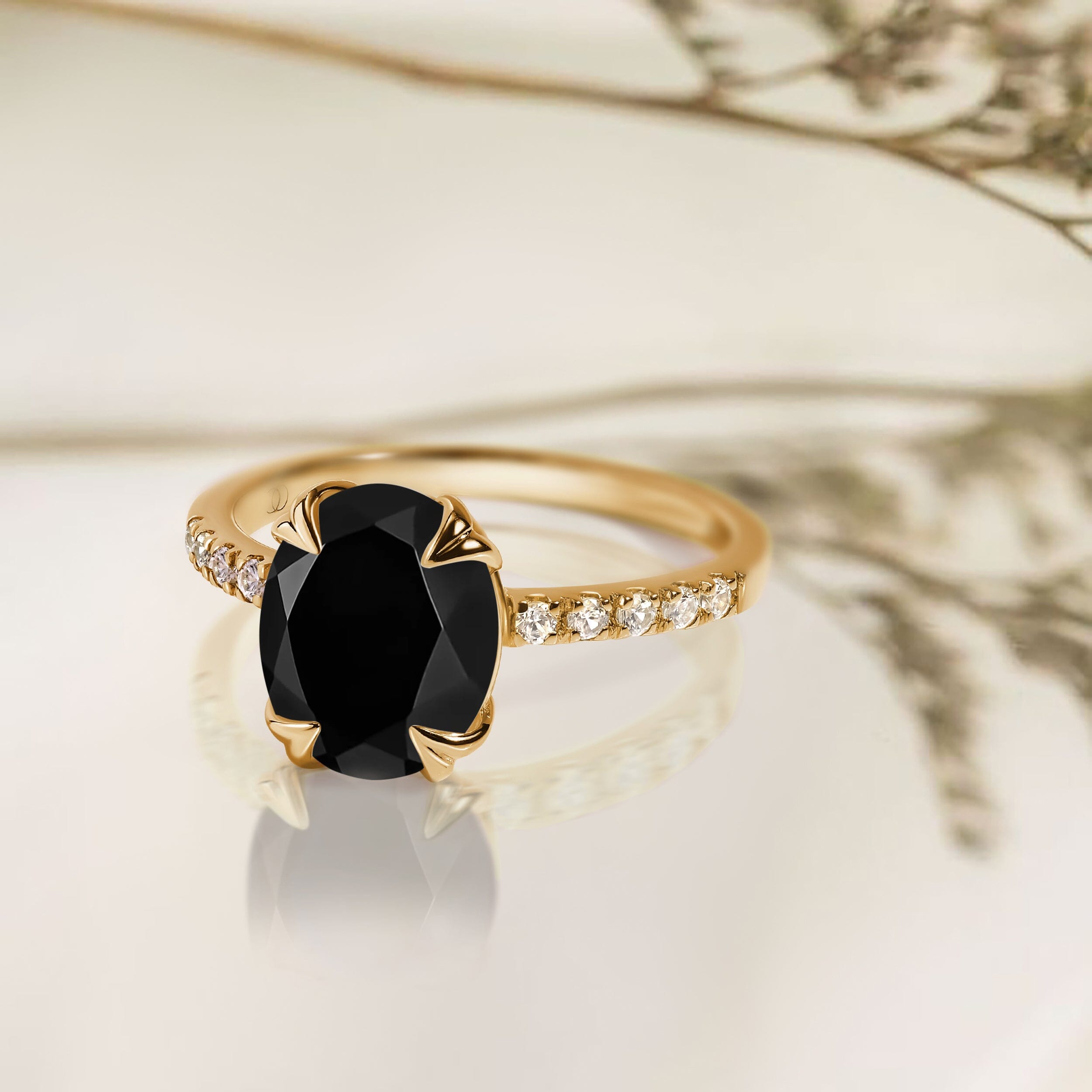 Black Obsidian Ring - Harlow、mySite、hinf8tx79
