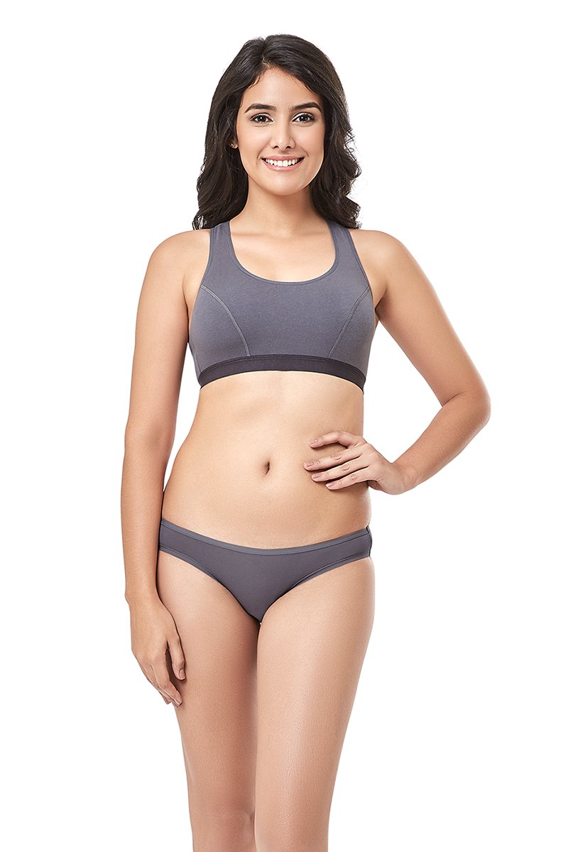  every de Lounge Essentials Non-Padded Non-Wired Full Cover Slip-on Bra - Steel Grey、mySite、justintrudeaud