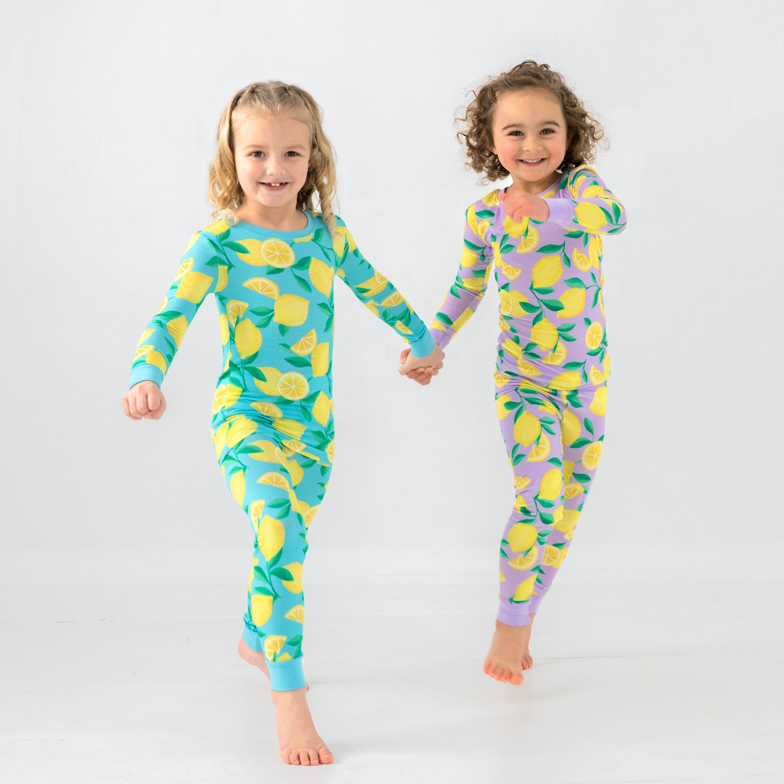  Lavender Sunny Citrus Two-Piece Pajama Set、mySite、layawaytickets