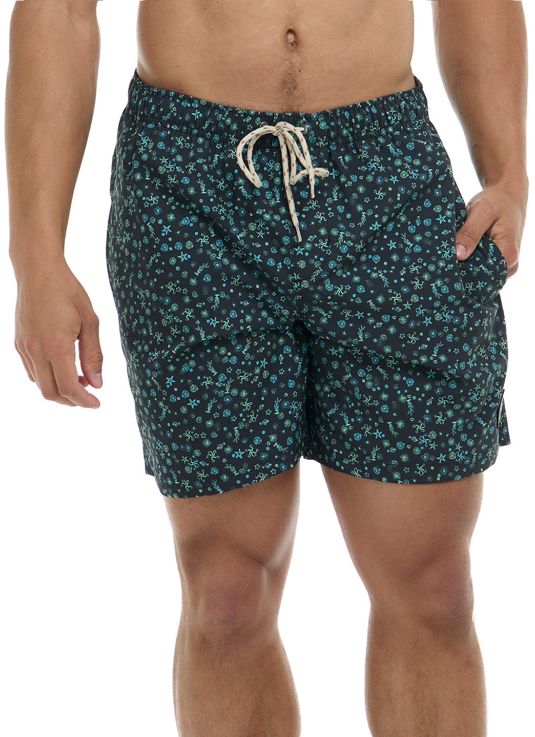 Eidon Men's 17Tiny Sea Volley Swim Trunks、mySite、noshort