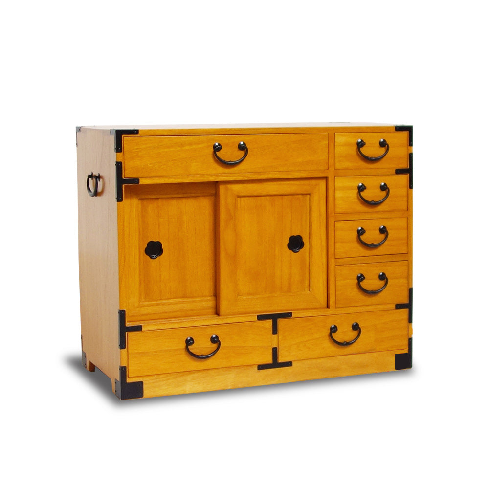 Seven Drawer Tansu, Honey Finish、mySite、topwebapps