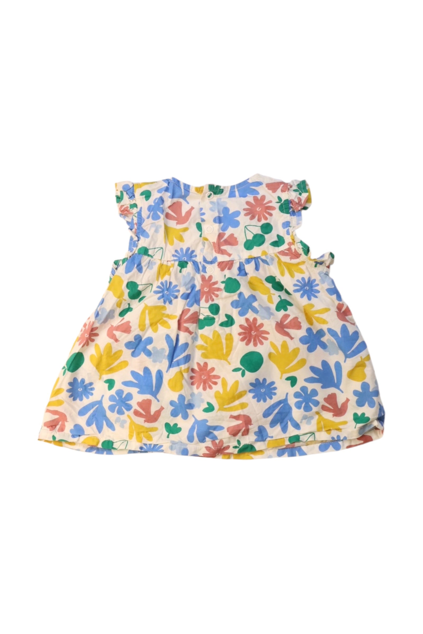 Petit Bateau Floral Sleeveless Dress 12-18M、mySite、g9winljtr