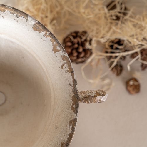  Vintage Double-Handled Flower Pot for Timeless Home Décor, Ideal for Showcasing Plants and Adding Charm to Your Space、、yumabirdnaturehistoryfestival