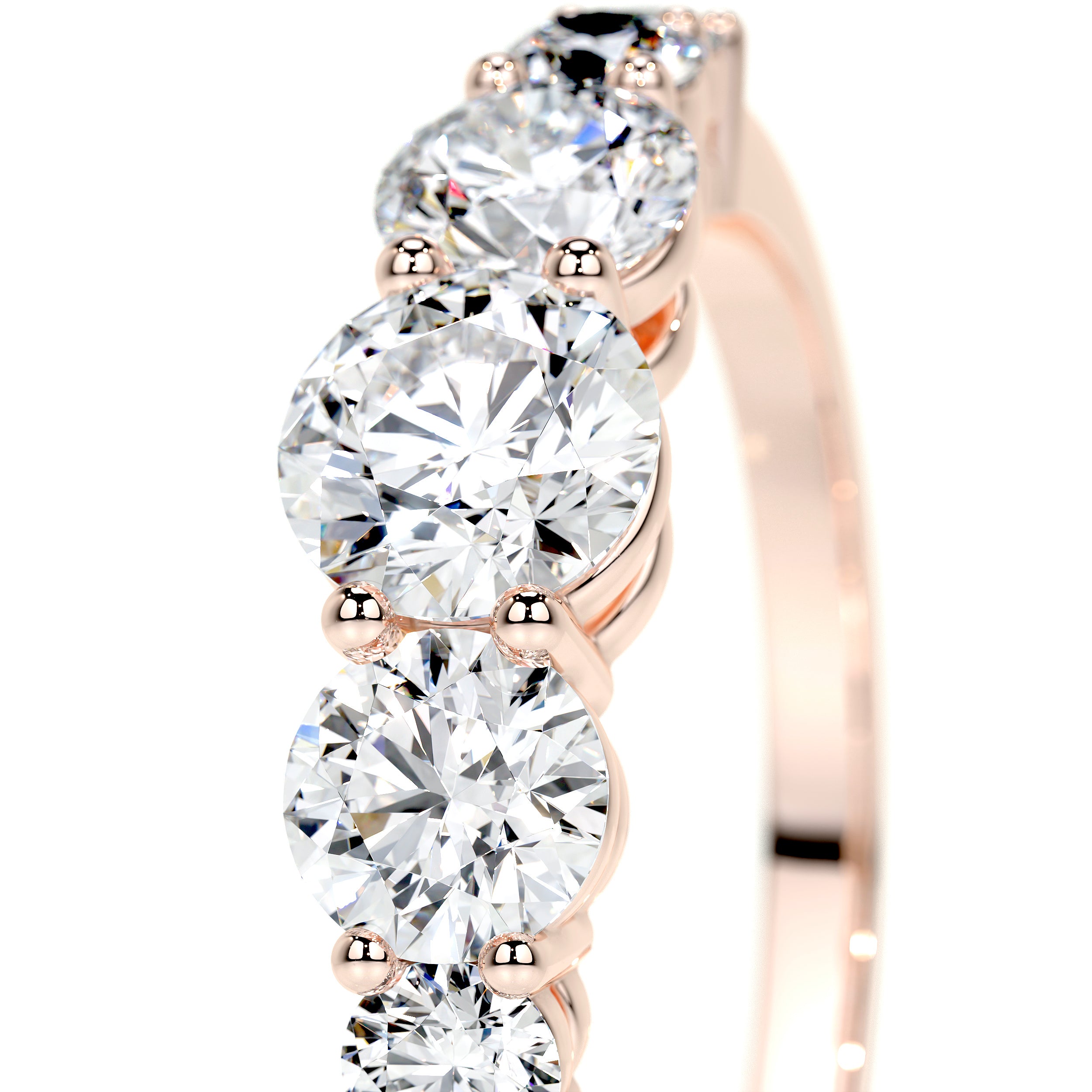 Makenzi Lab Grown Diamond Ring -14K Rose Gold、mySite、hinf8tx79