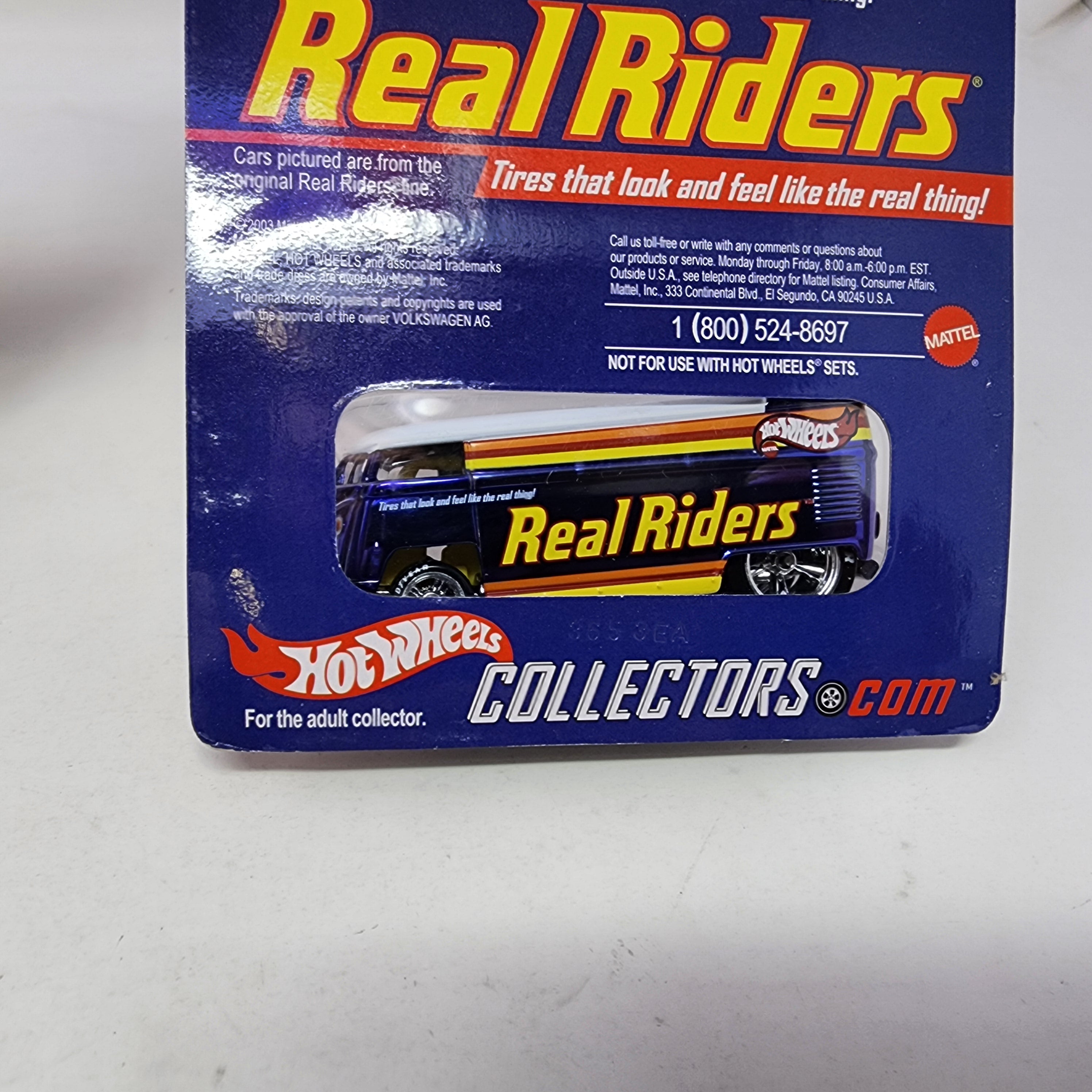 Customized VW Drag Bus Series 3 * Hot Wheels Red Line Club RLC Real Riders、mySite、hgirdovlk