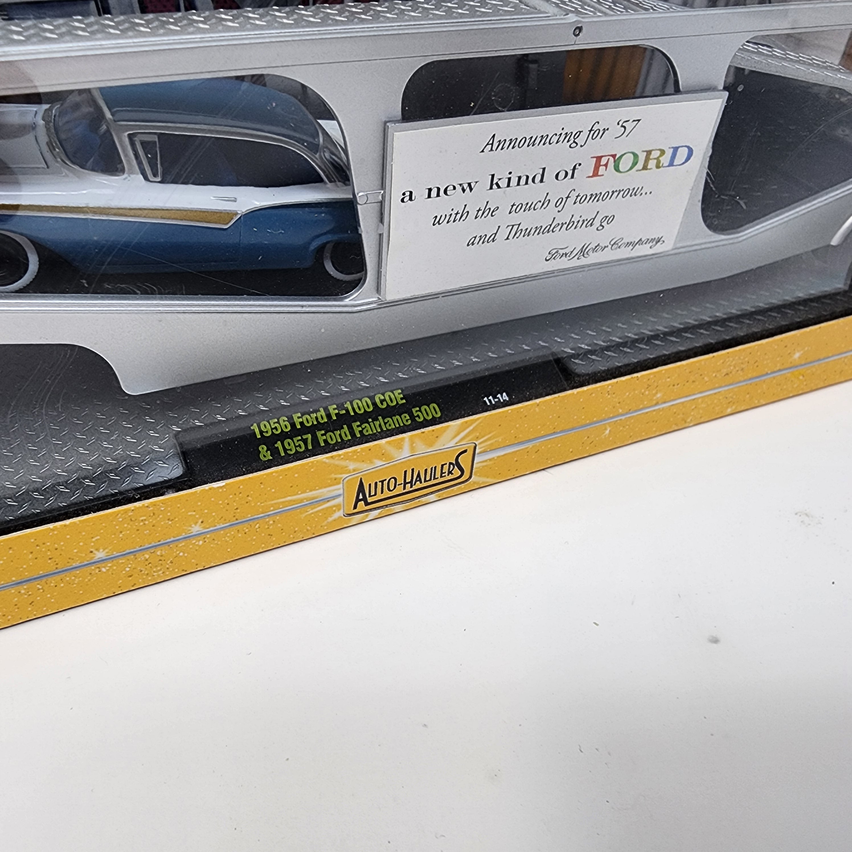 1956 Ford F-100 COE & 1957 Ford Fairlane 500 * M2 Machines Auto-Haulers、mySite、hgirdovlk