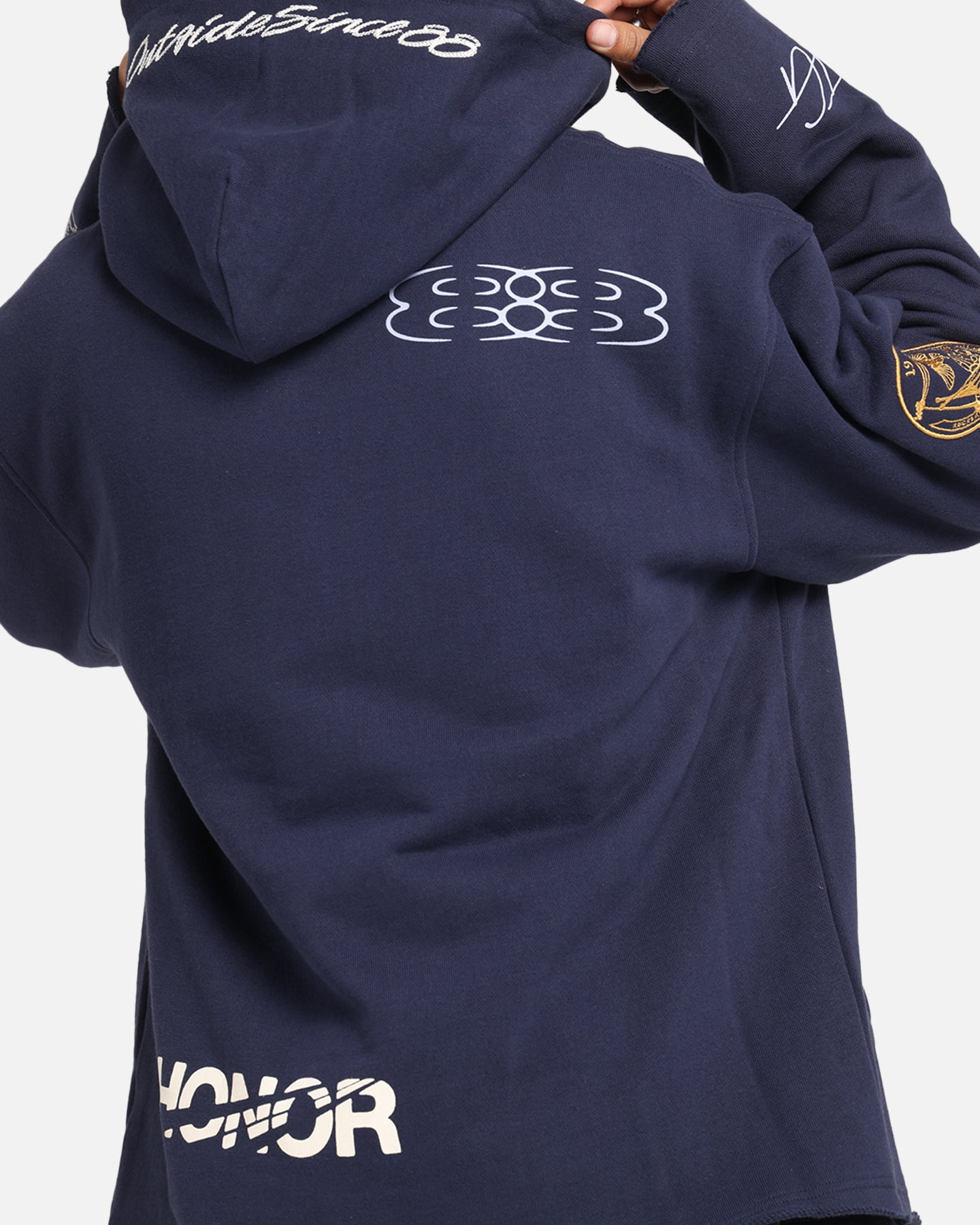 Honor The Gift 1988 Full Zip Hoodie Navy、mySite、zt4zffjzw