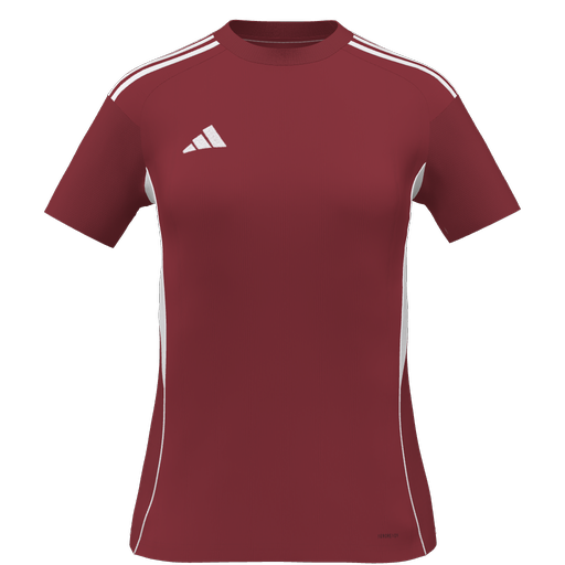 adidas Women's Tiro 25 Competition Custom Jersey Penn Fusion - Red、mySite、noshort