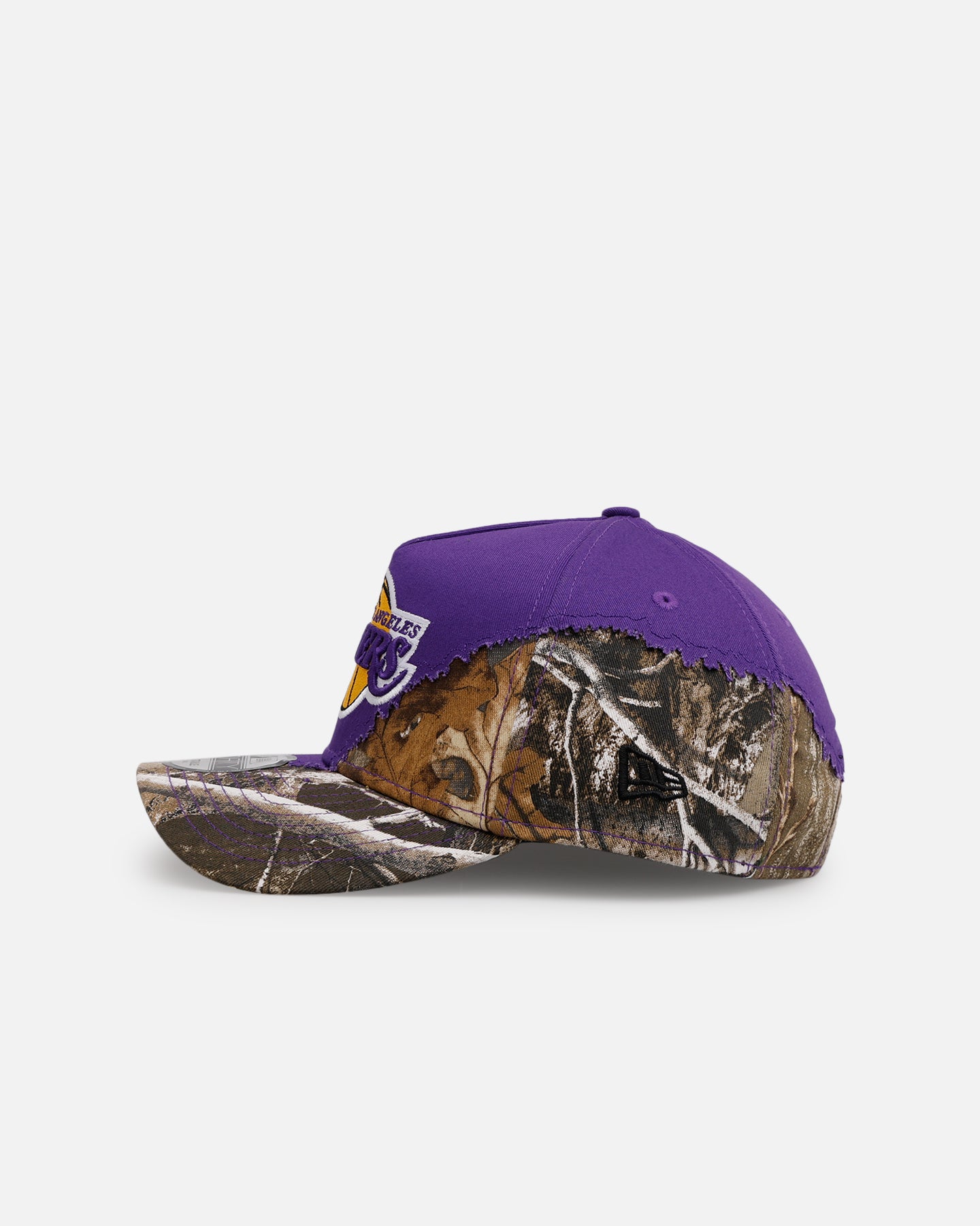 New Era Los Angeles Lakers 'Camo Tear Away' 9FORTY A-Frame Snapback Camo/Official Team Color、mySite、zt4zffjzw