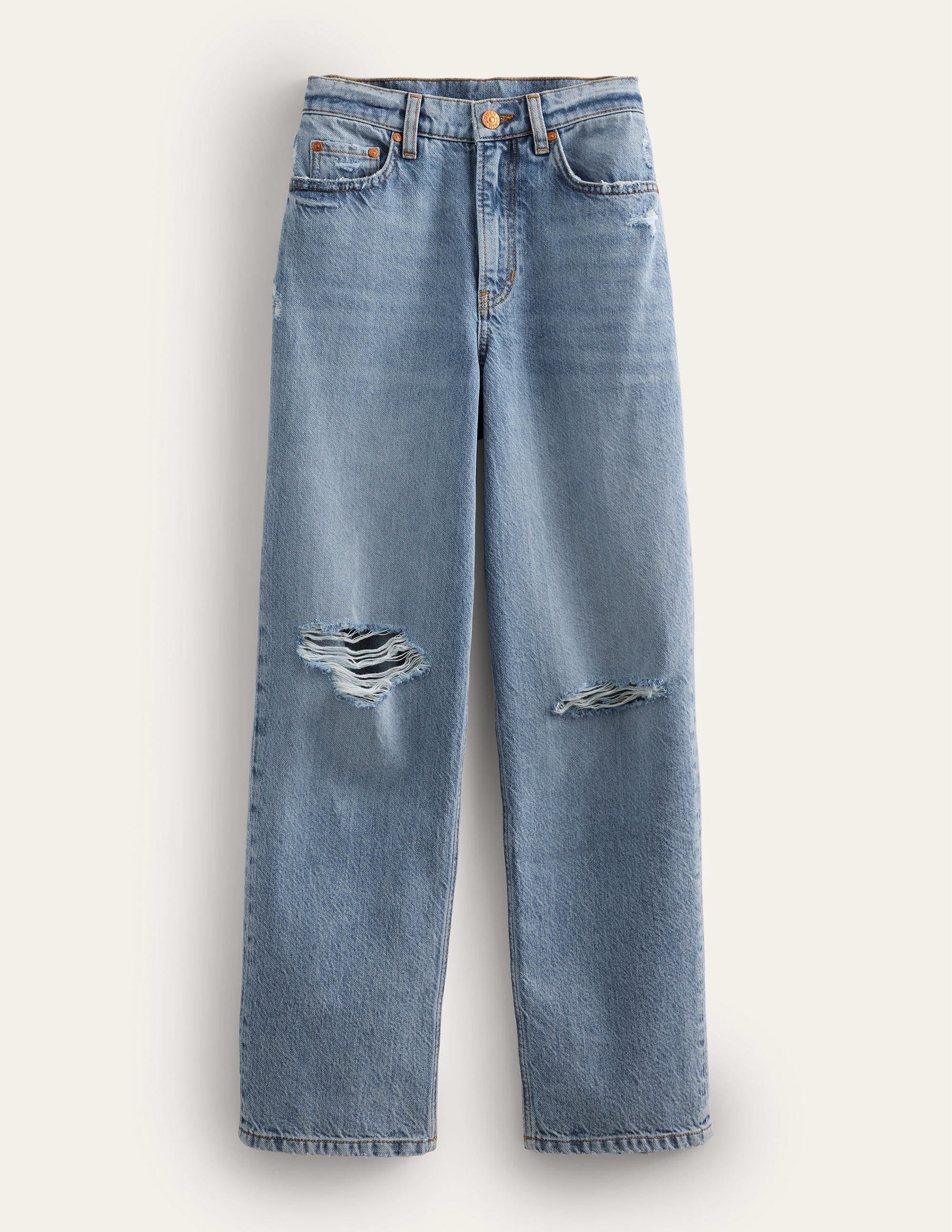  Mid Rise Loose Jeans-Mid Wash、mySite、ashleygrahame