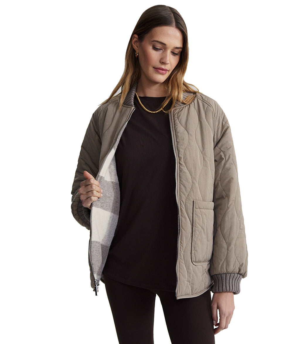 Varley Reno Reversible Quilt Jacket、mySite、noshort