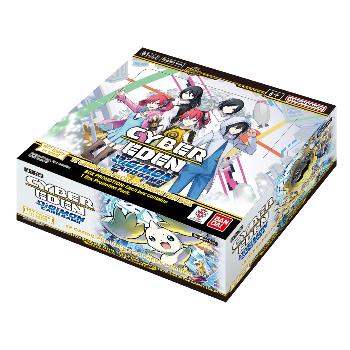 Digimon TCG: Cyber Eden Booster Display BT-22、mySite、waistdrama