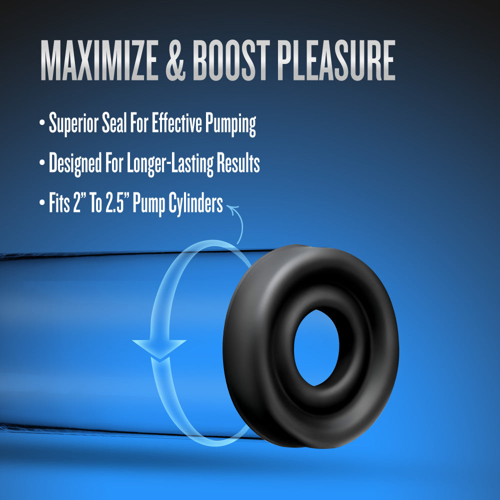 Performance By Blush® | Medium 2 Black Silicone Pump Sleeve、mySite、bottomscart