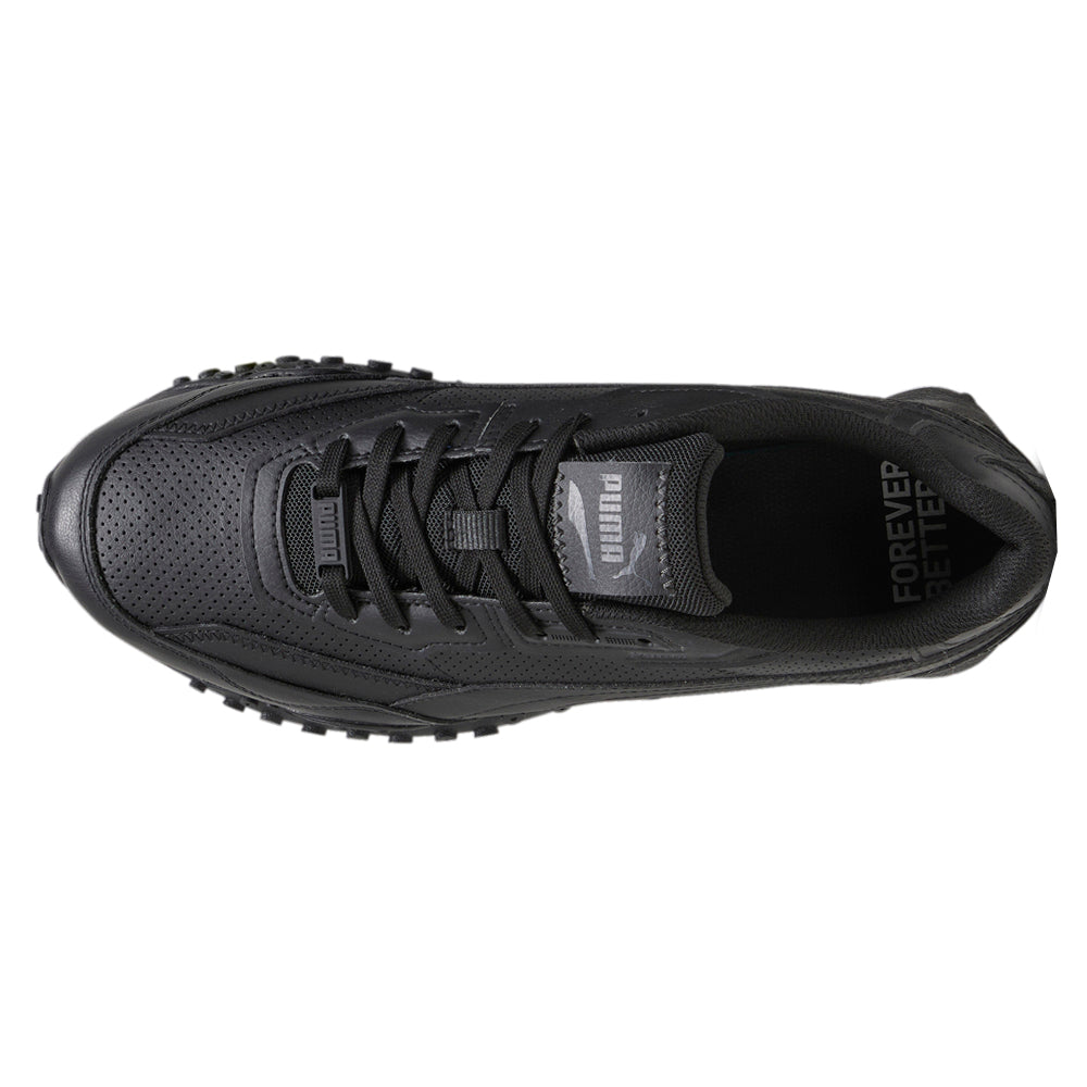 Blktop Rider Leather Lace Up Sneakers、mySite、gtrtttuynbv