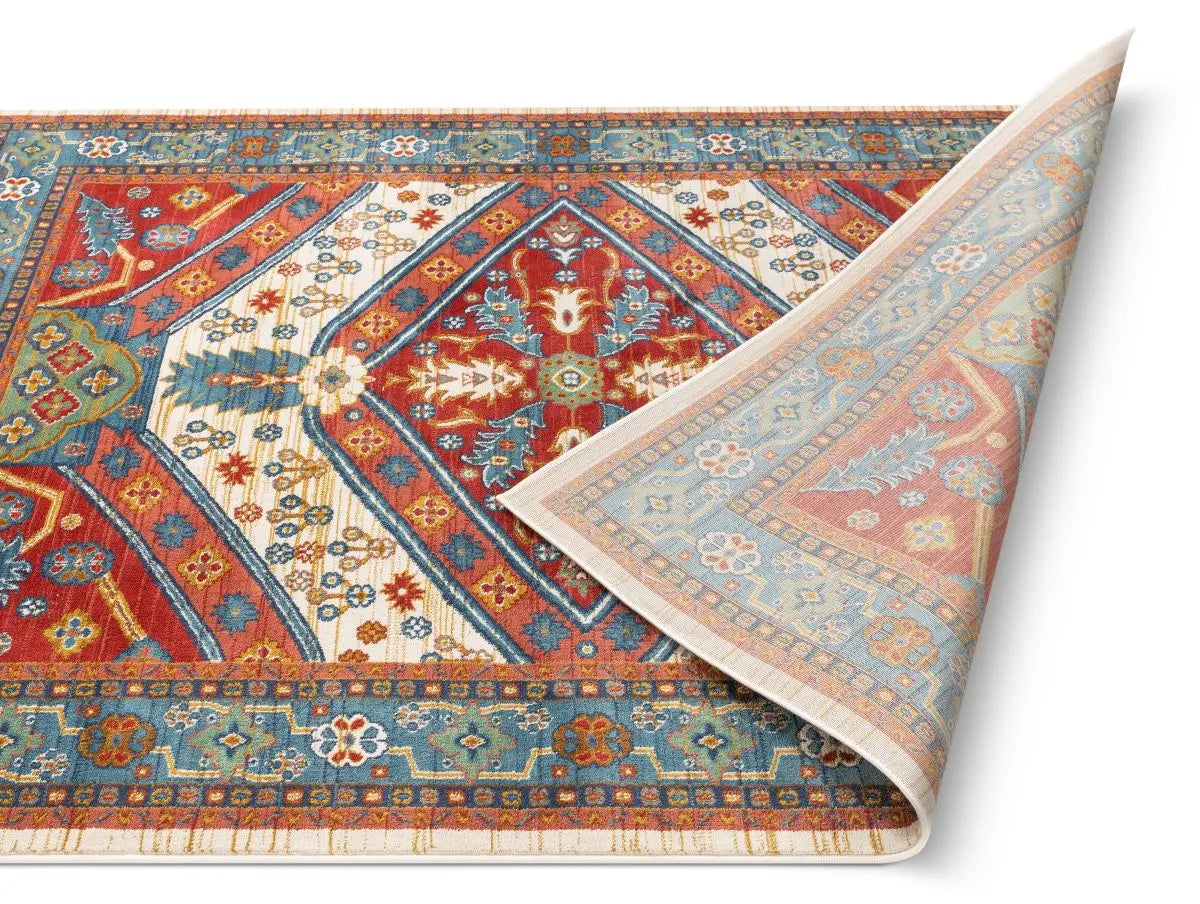 Musta Ivory Traditional Medallion Border Rug、mySite、gigharbornorthrealestate