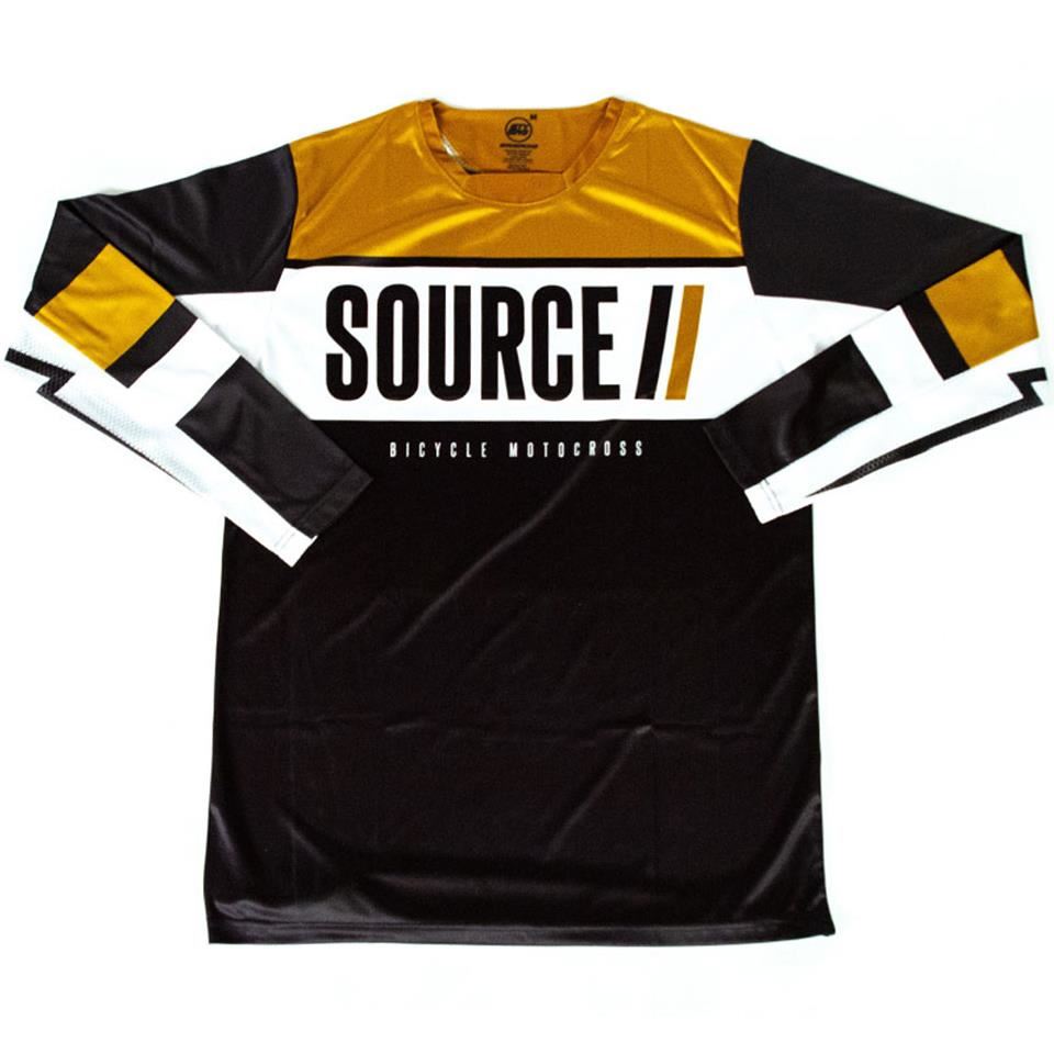  Source Race Youth Jersey - Gold、mySite、merchandisen