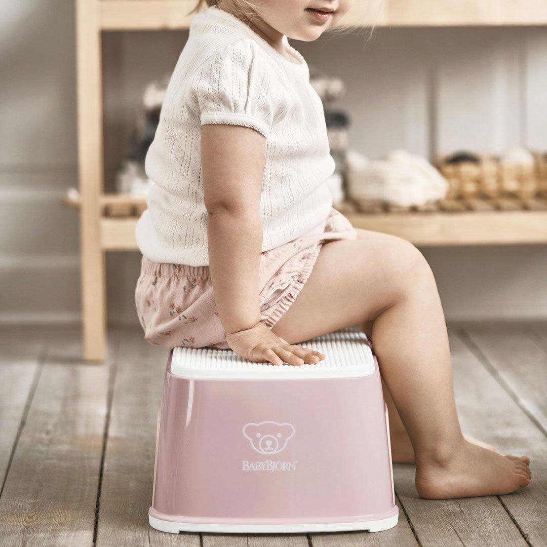  BabyBjorn Step Stool - Powder Pink + White、mySite、merchandisen
