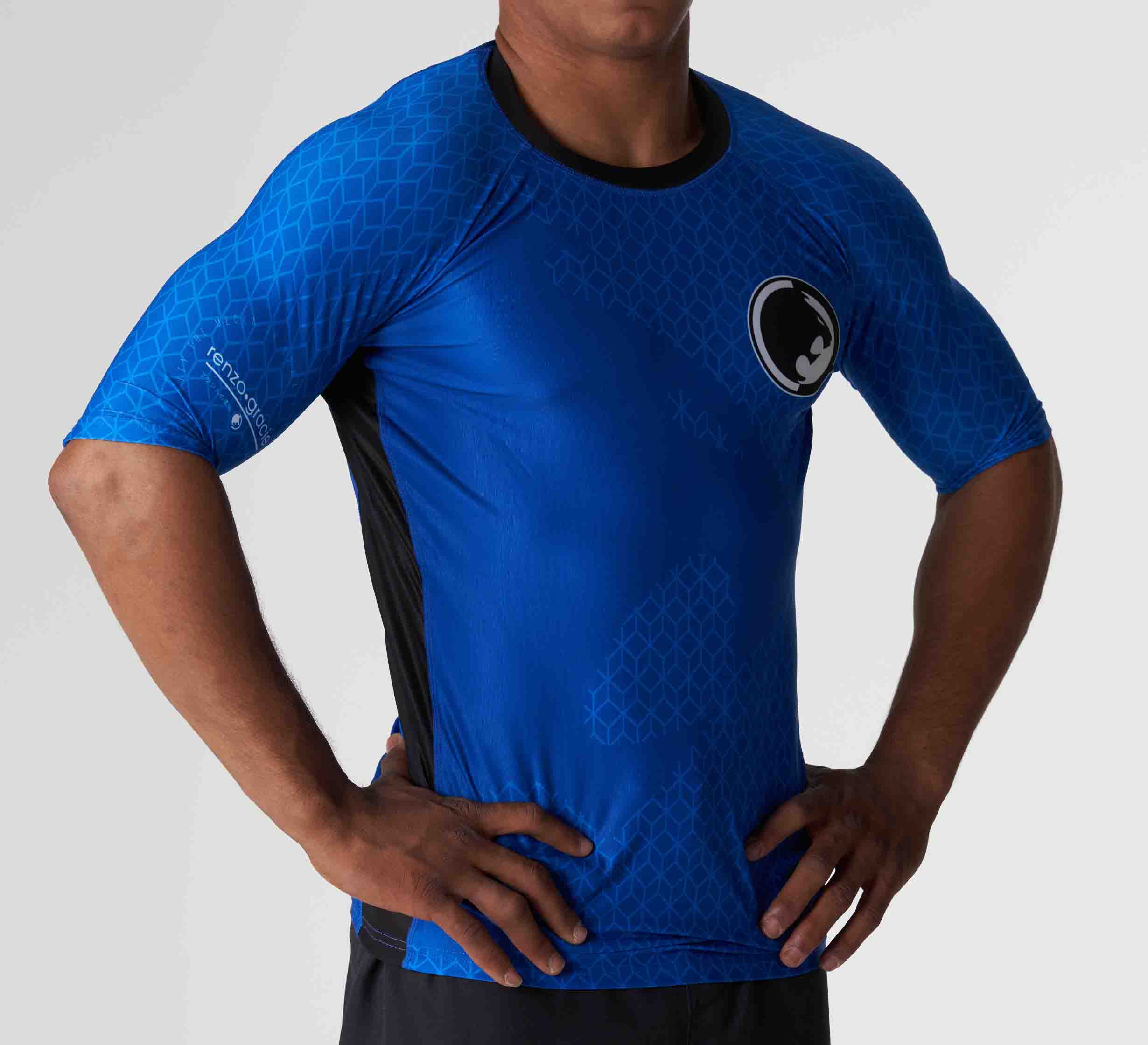 Renzo Gracie Mecca Ranked Short Sleeve Rashguard、mySite、gigharbornorthrealestate