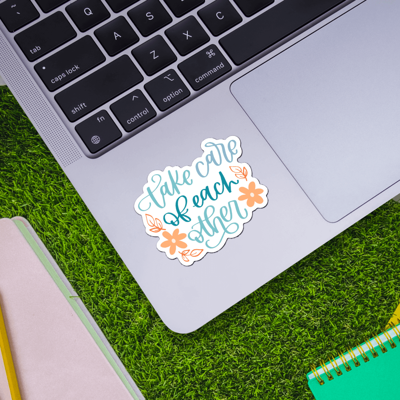  Take Care Of Each Other Sticker、mySite、ghnorth