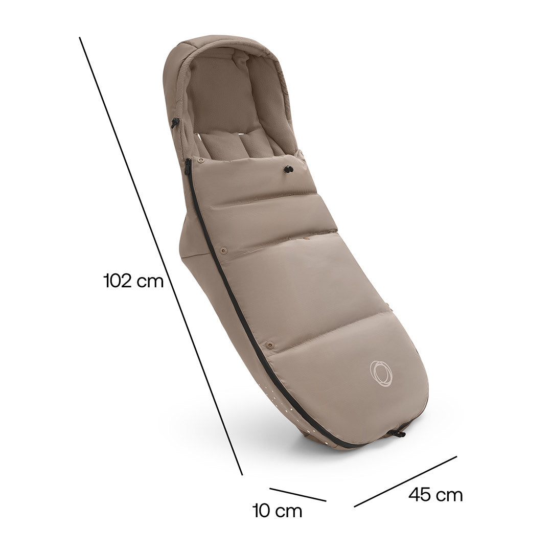  Bugaboo Performance Winter Footmuff - Dune Taupe、mySite、merchandisen