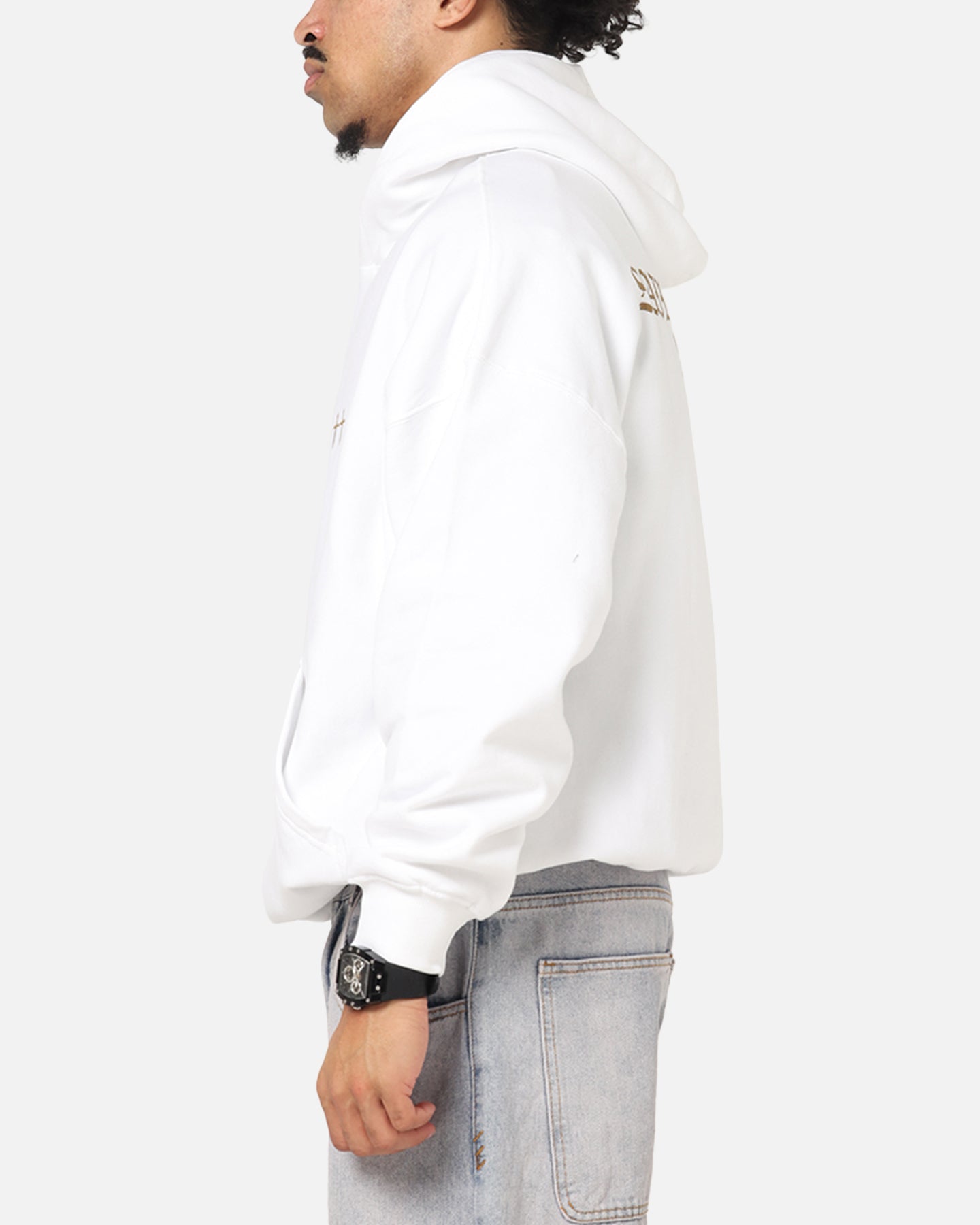 Saint Morta Studios Boxy Hoodie White、mySite、zt4zffjzw