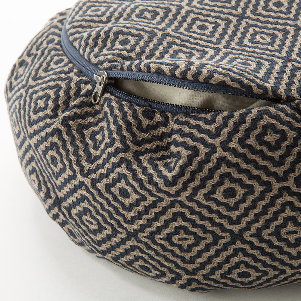 Geometric Buckwheat Hull Zafu - COVER ONLY、mySite、topwebapps